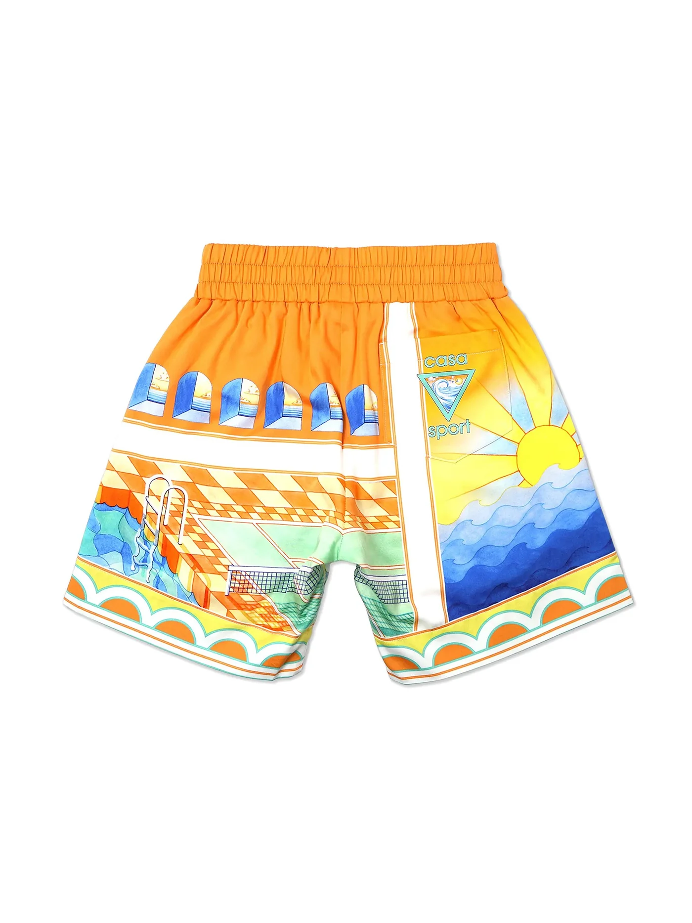 Shorts in multicolor polyester - Image 2