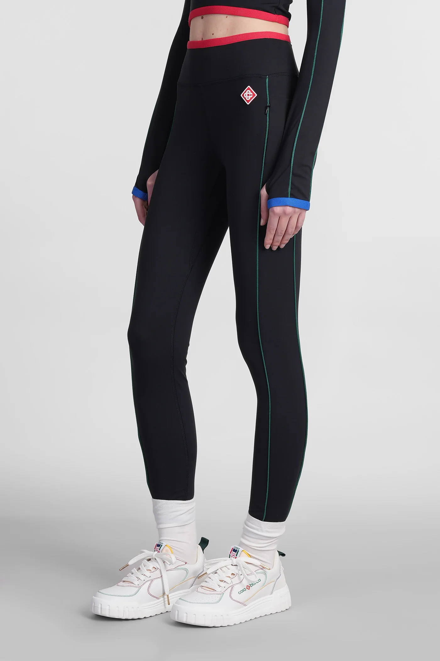 Leggings in black polyamide - Image 4