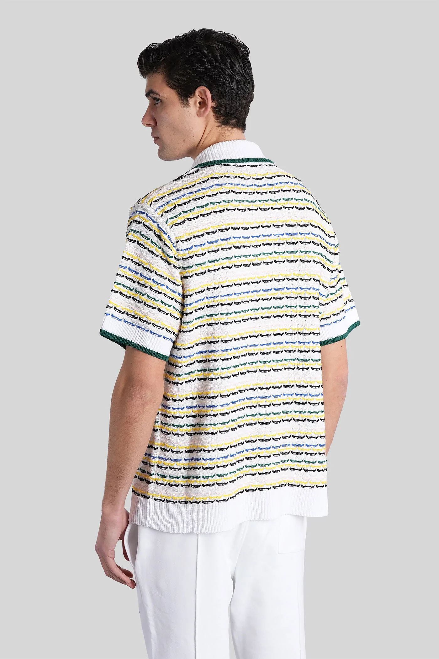 Shirt in white cotton - Image 3