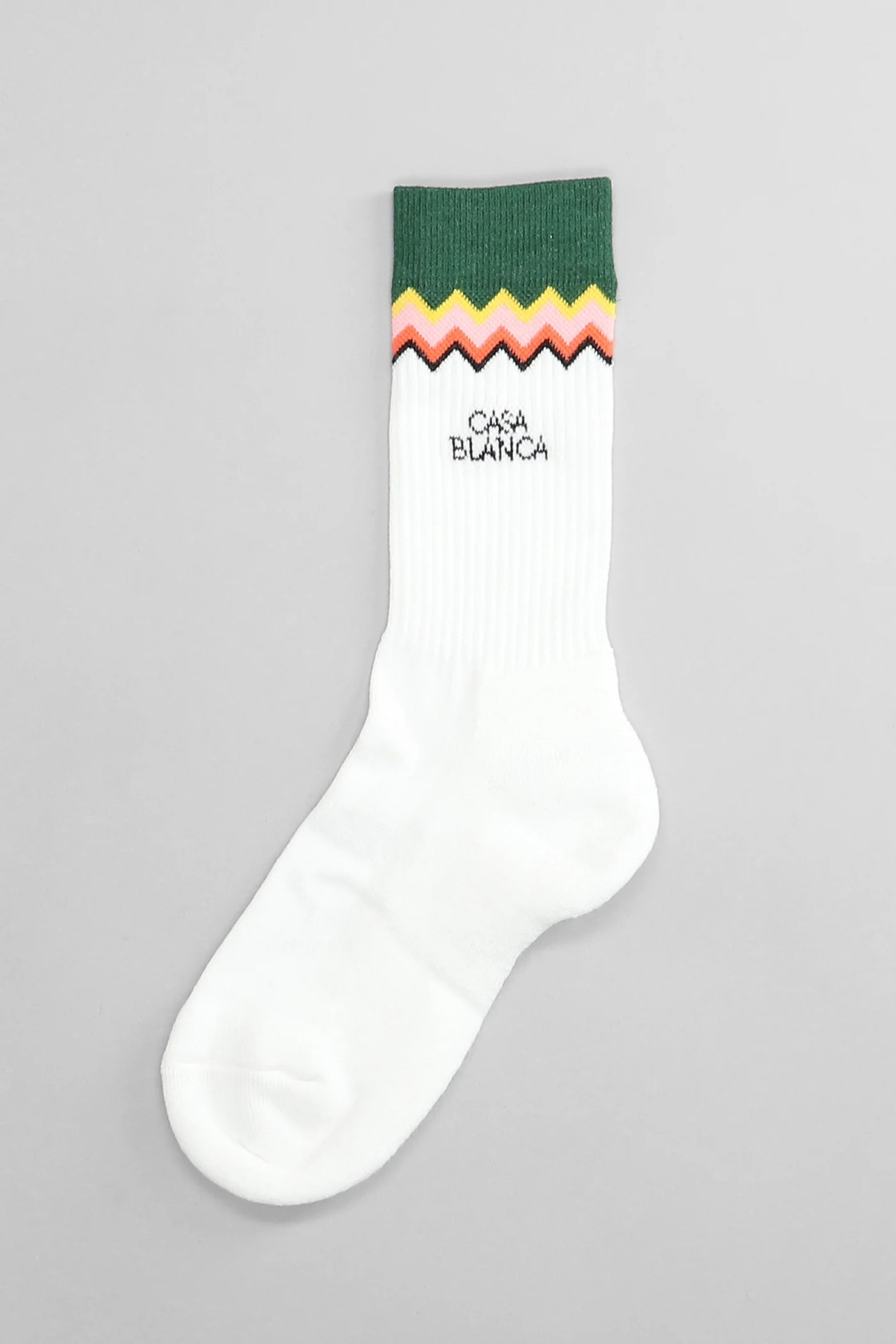 Socks in white cotton - Image 3