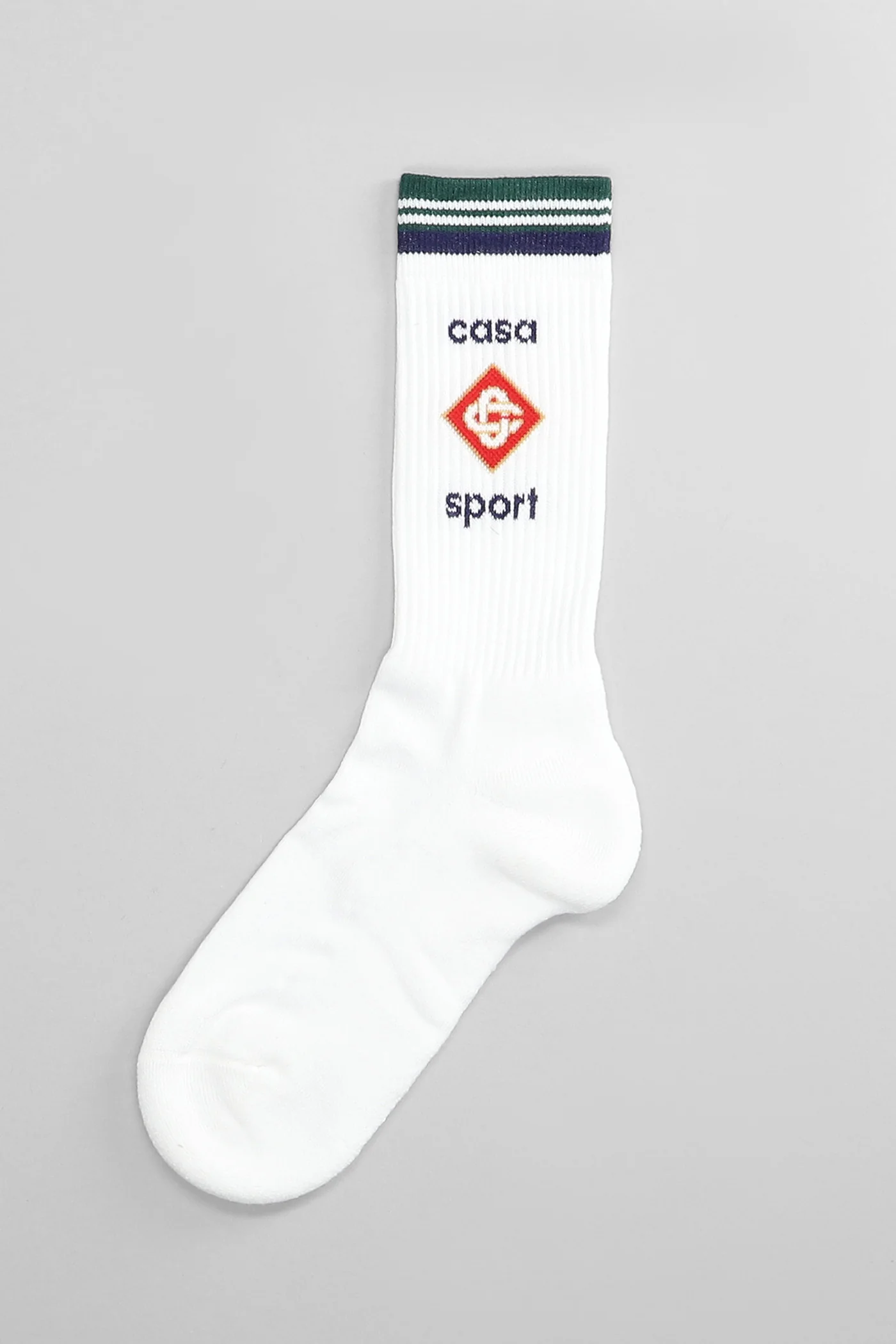 Socks in white cotton - Image 3