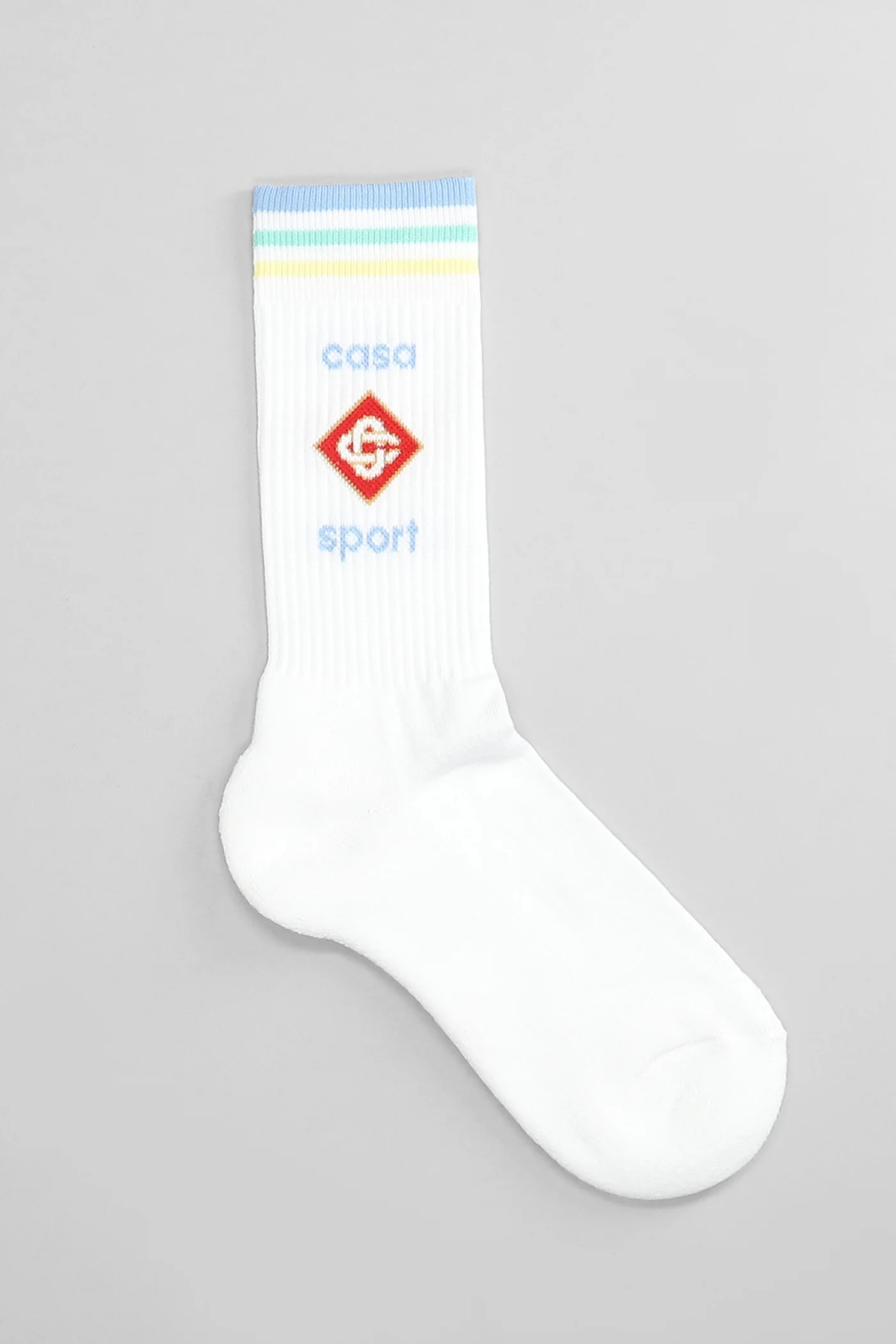 Socks in white cotton - Image 2