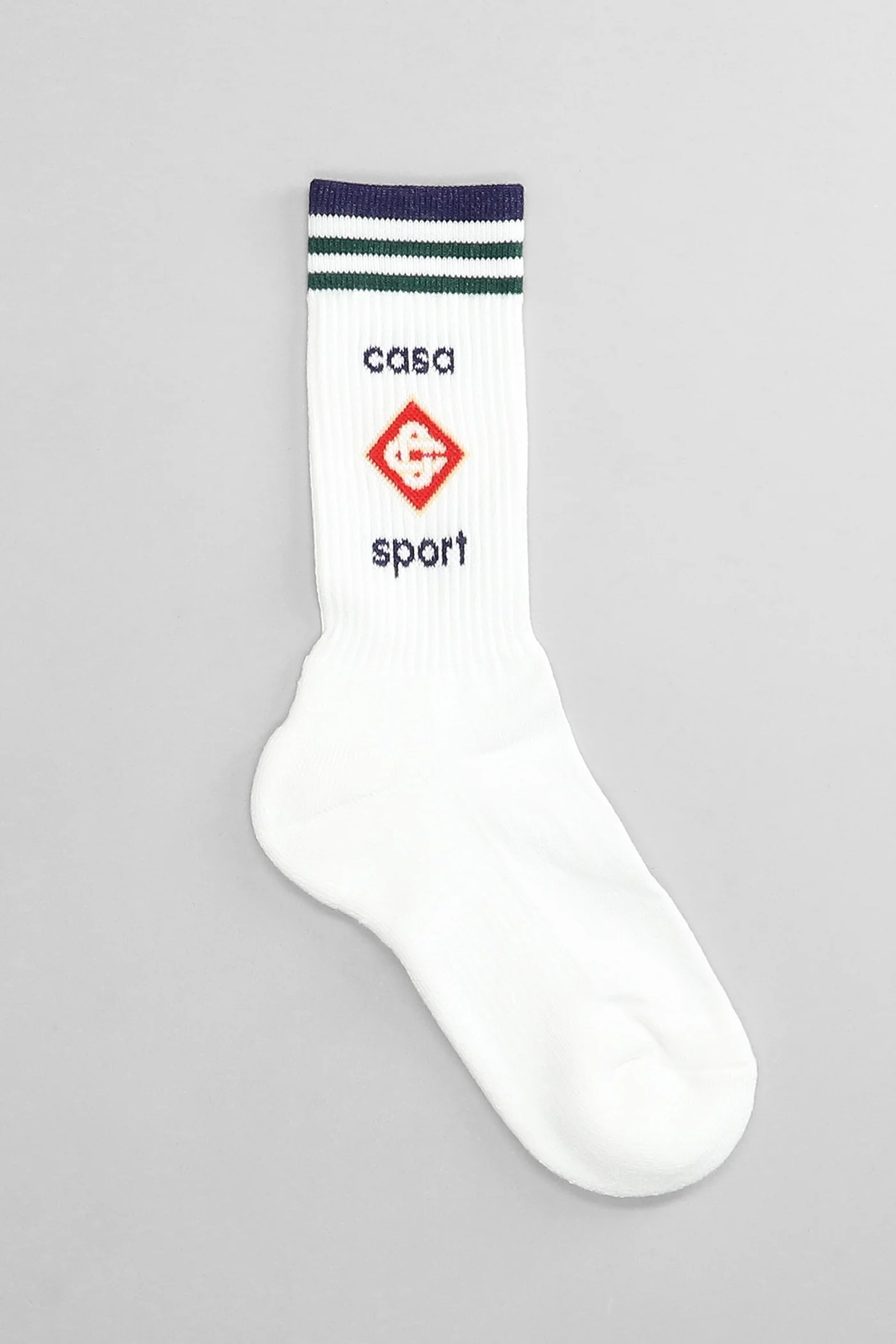 Socks in white cotton - Image 2