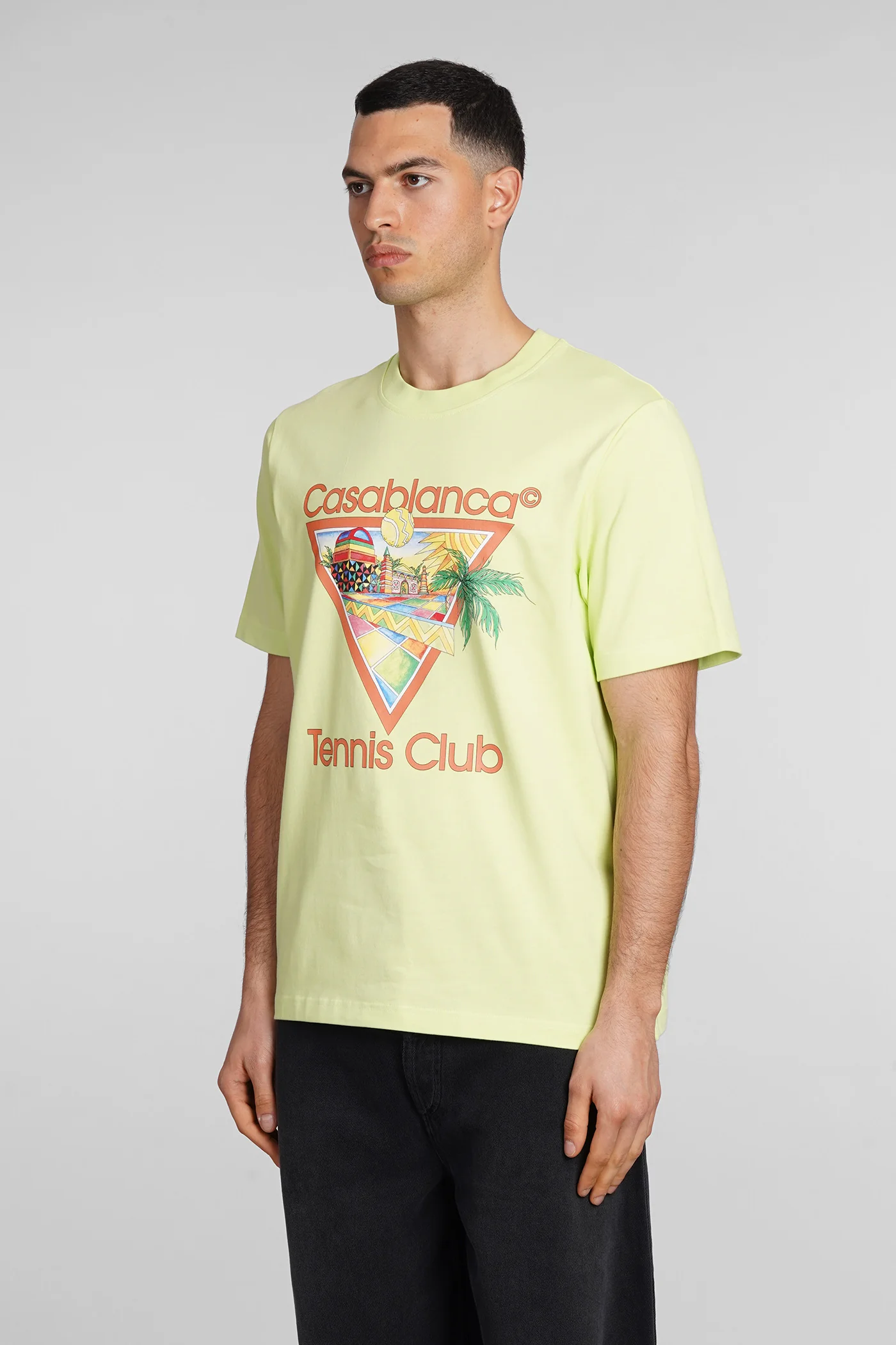 T-Shirt in green cotton - Image 4