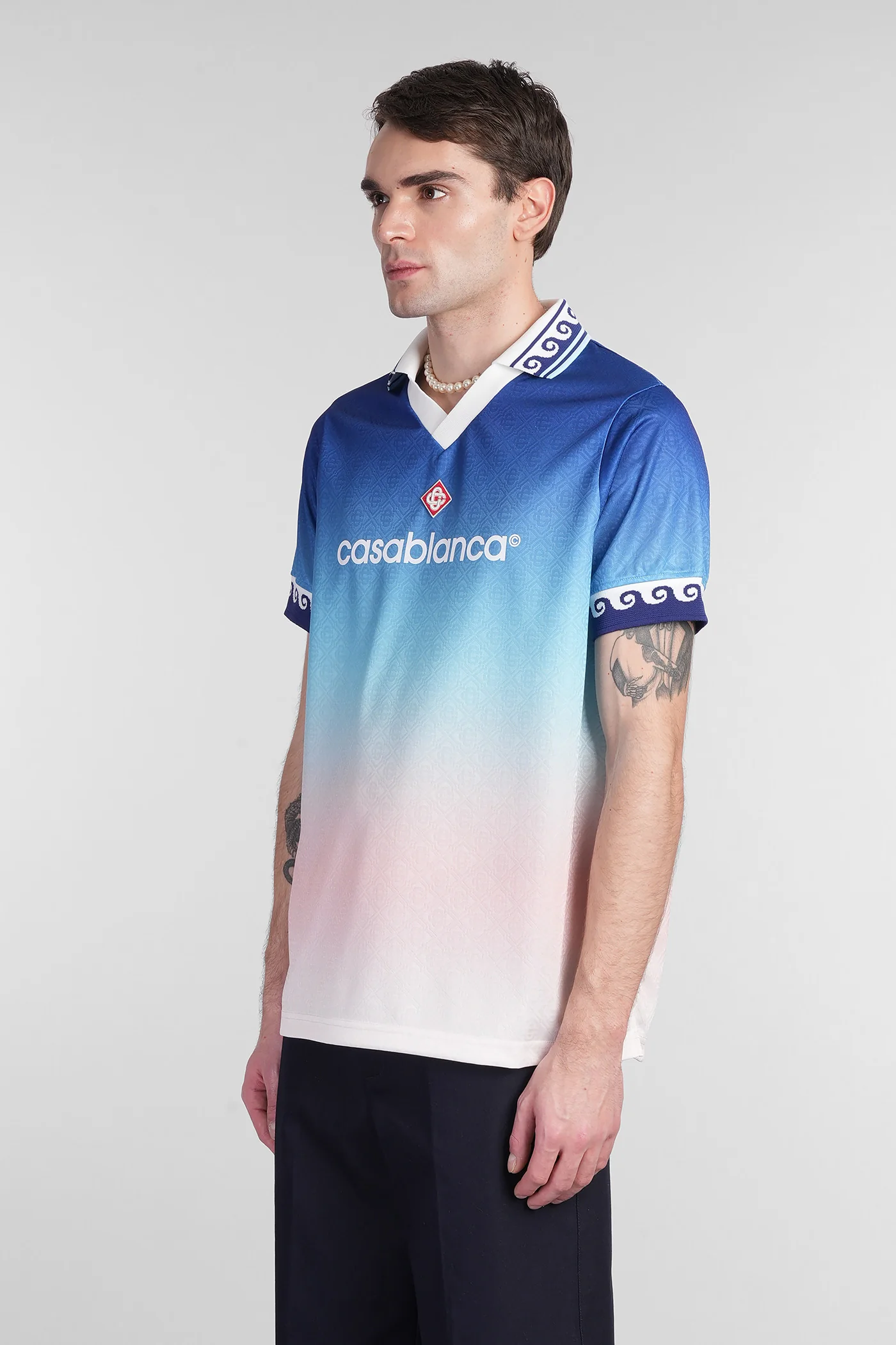 T-Shirt in multicolor polyester - Image 4