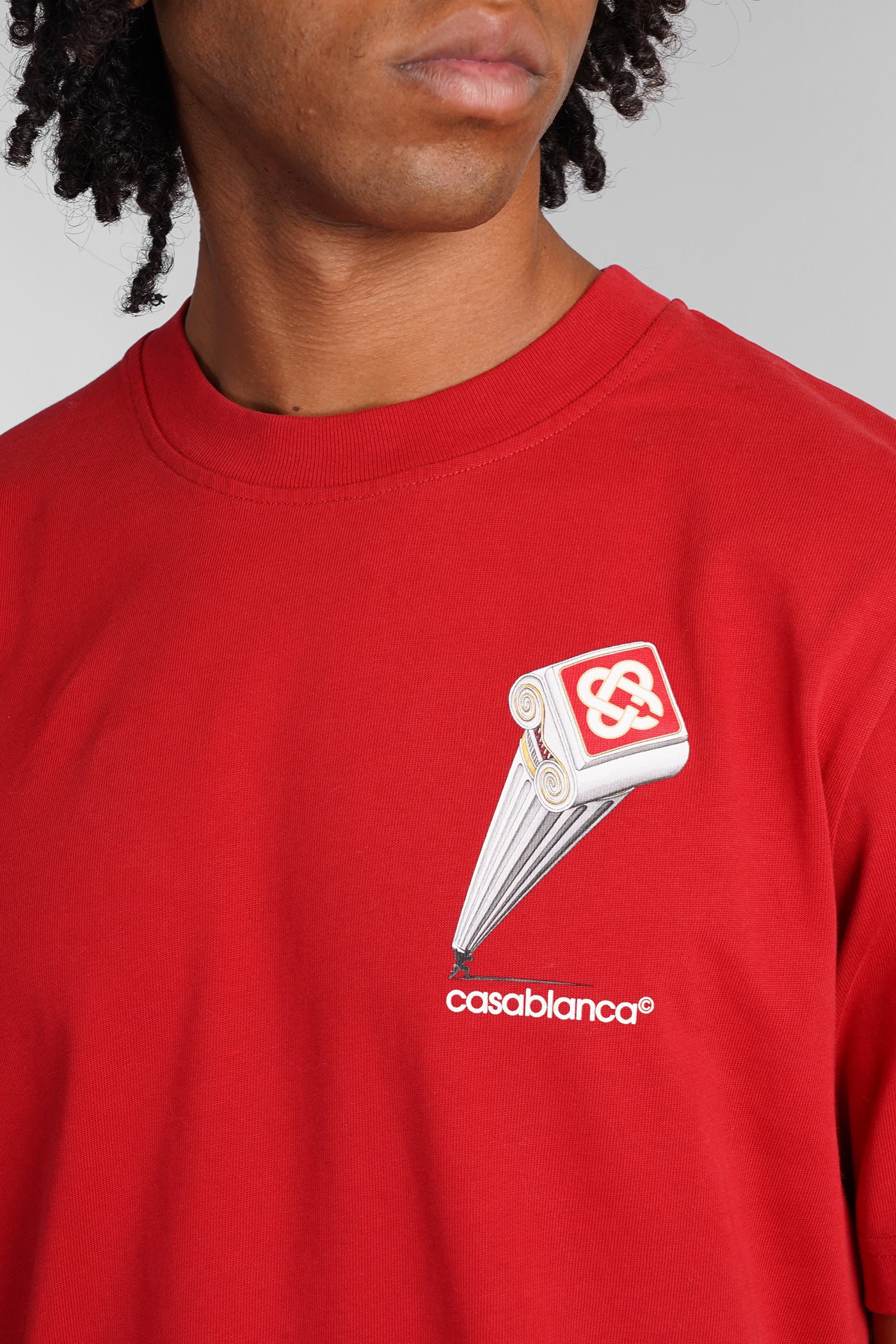 T-Shirt in red cotton - Image 5