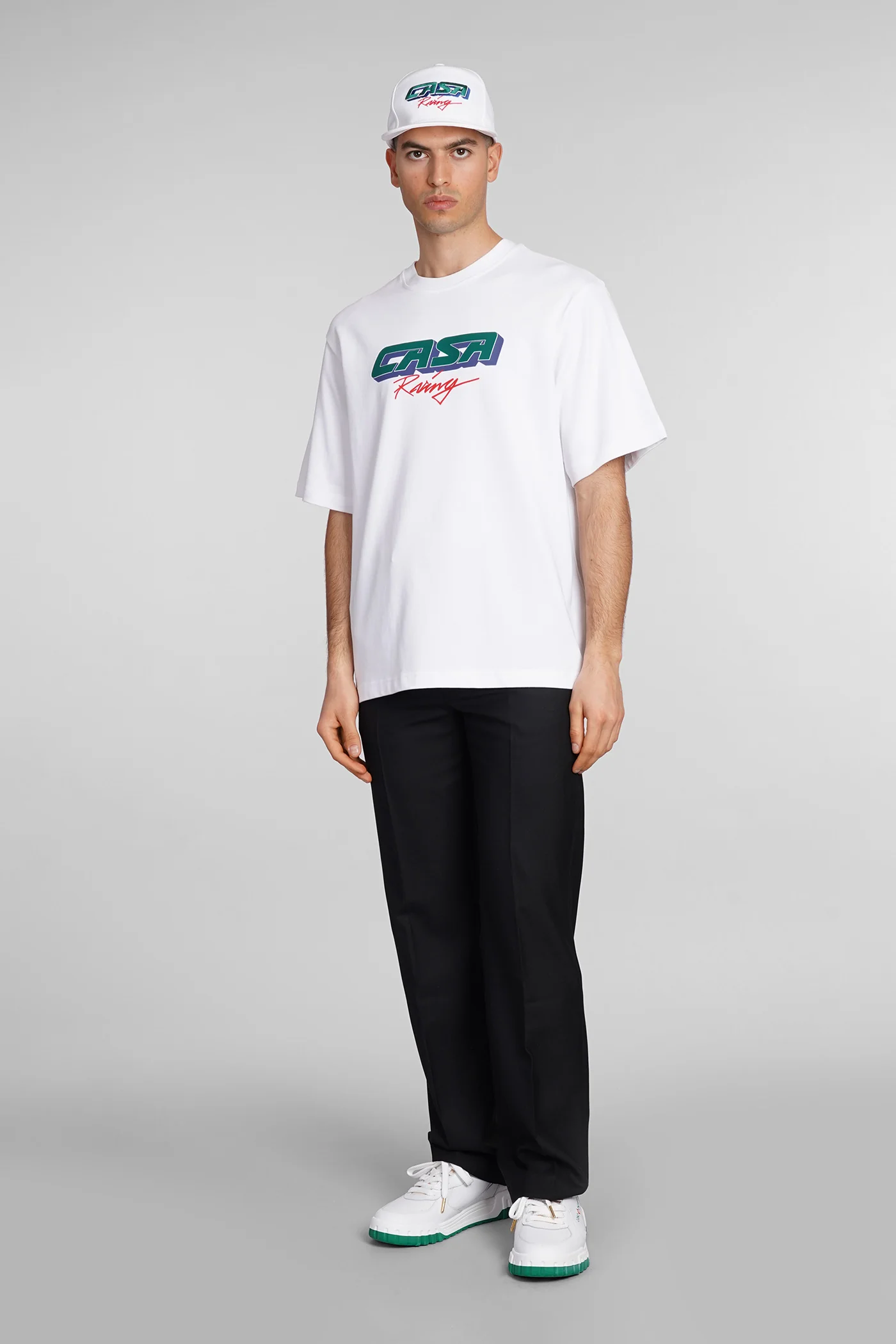 T-Shirt in white cotton - Image 2