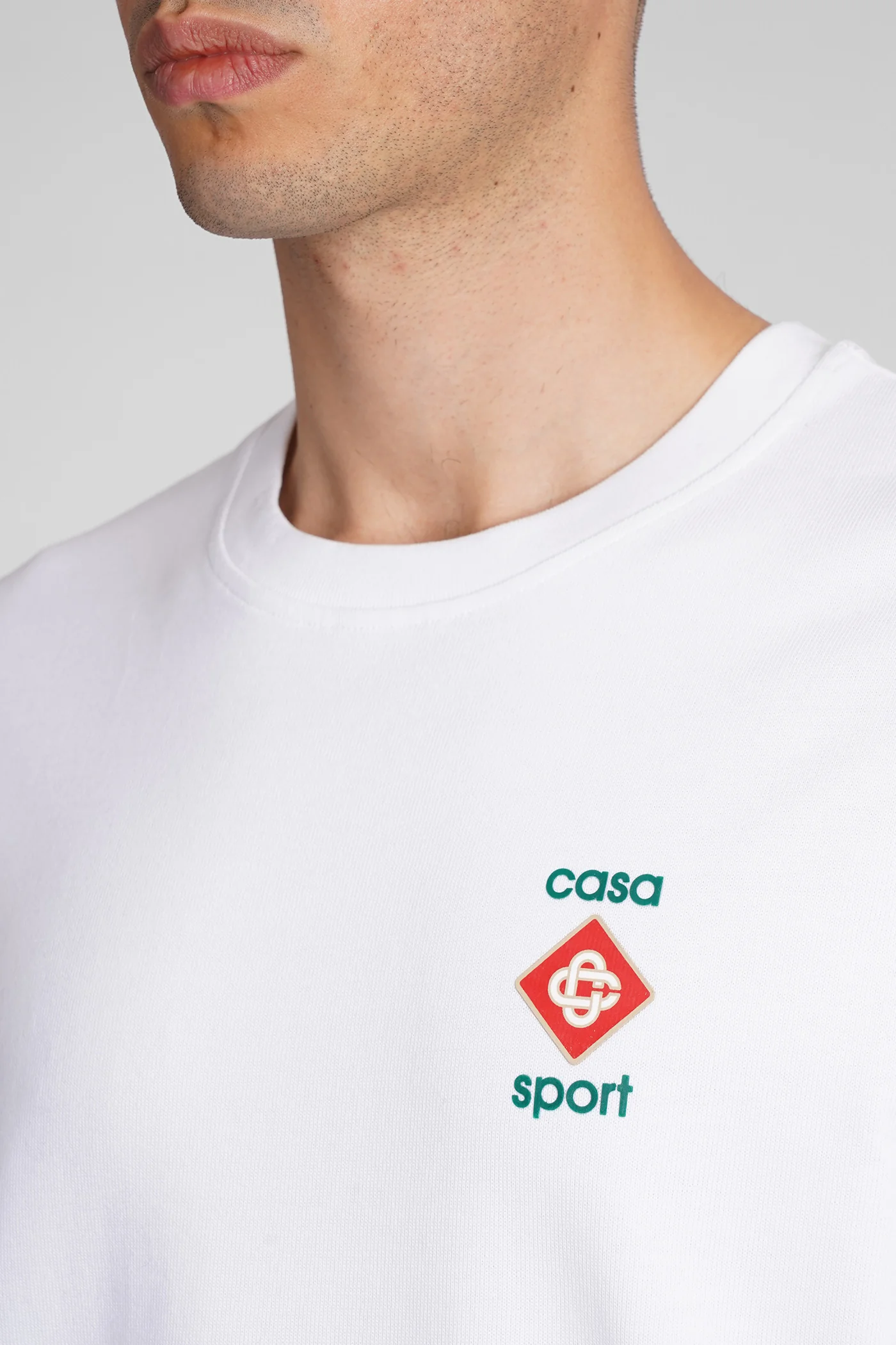 T-Shirt in white cotton - Image 5