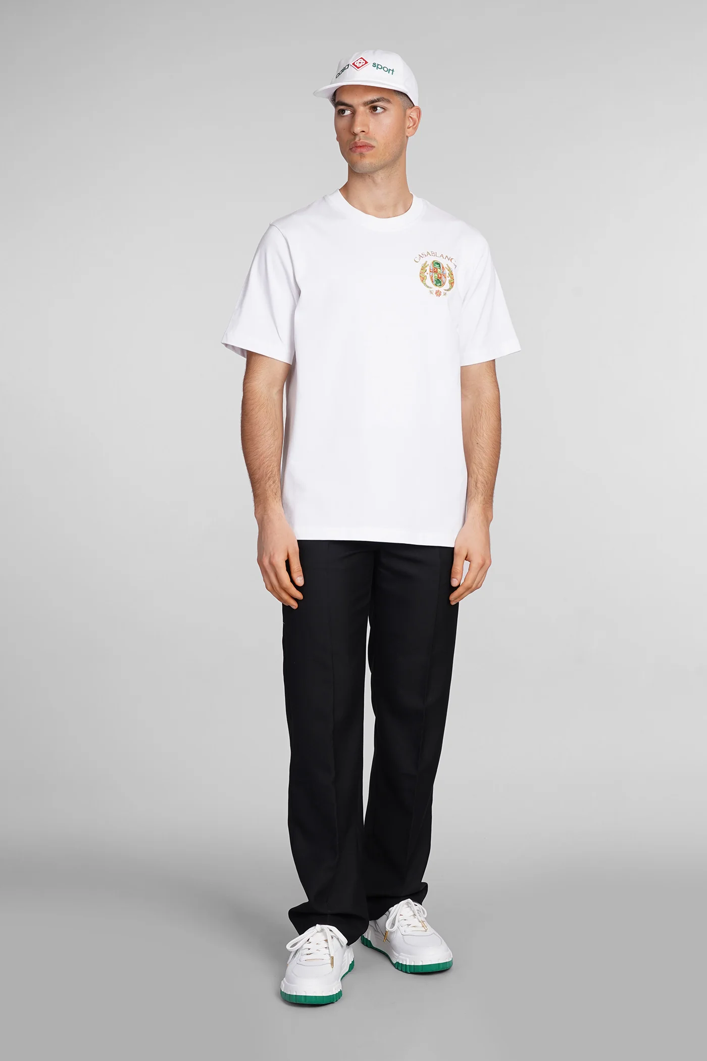 T-Shirt in white cotton - Image 2