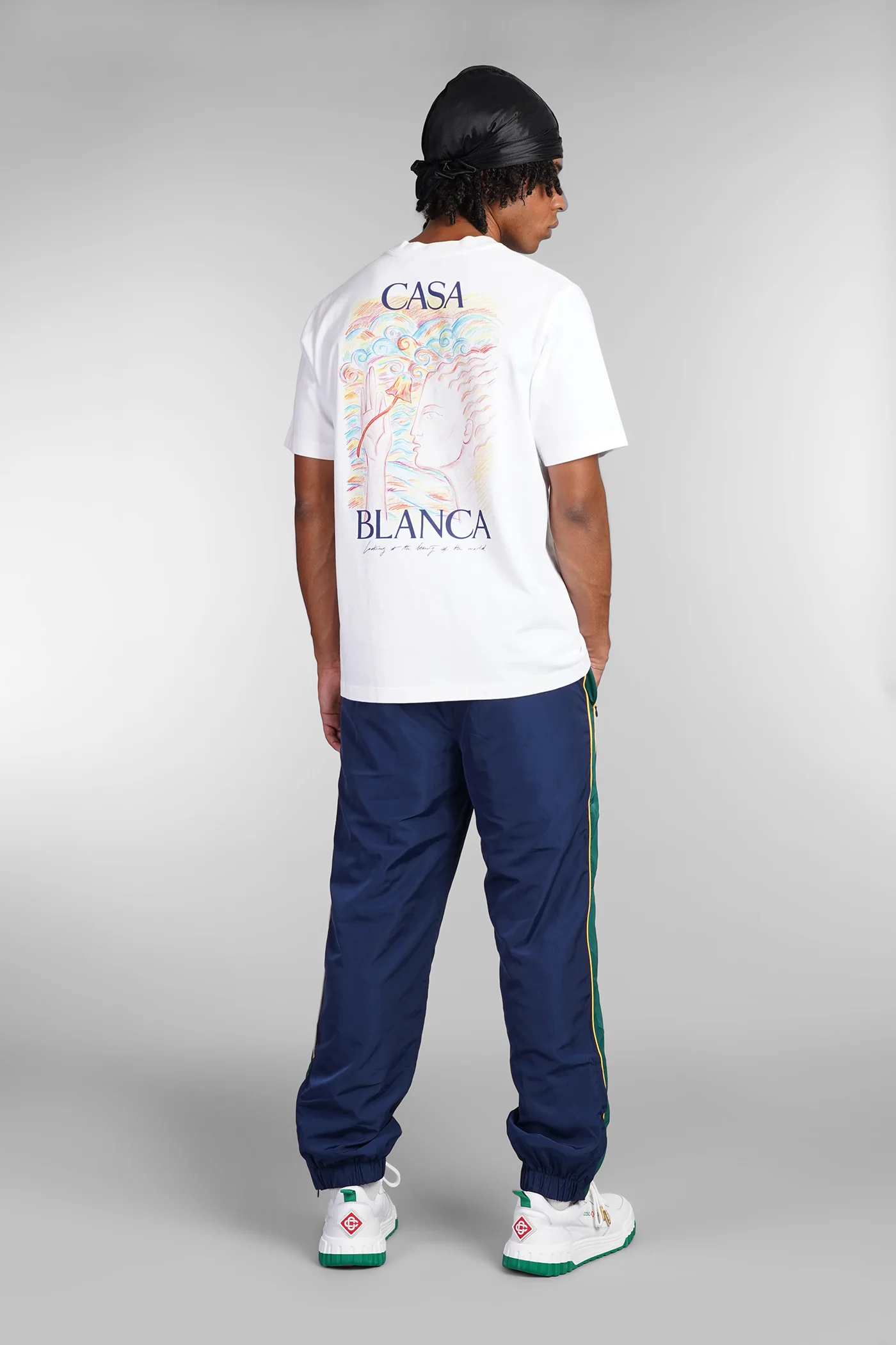 T-Shirt in white cotton - Image 2