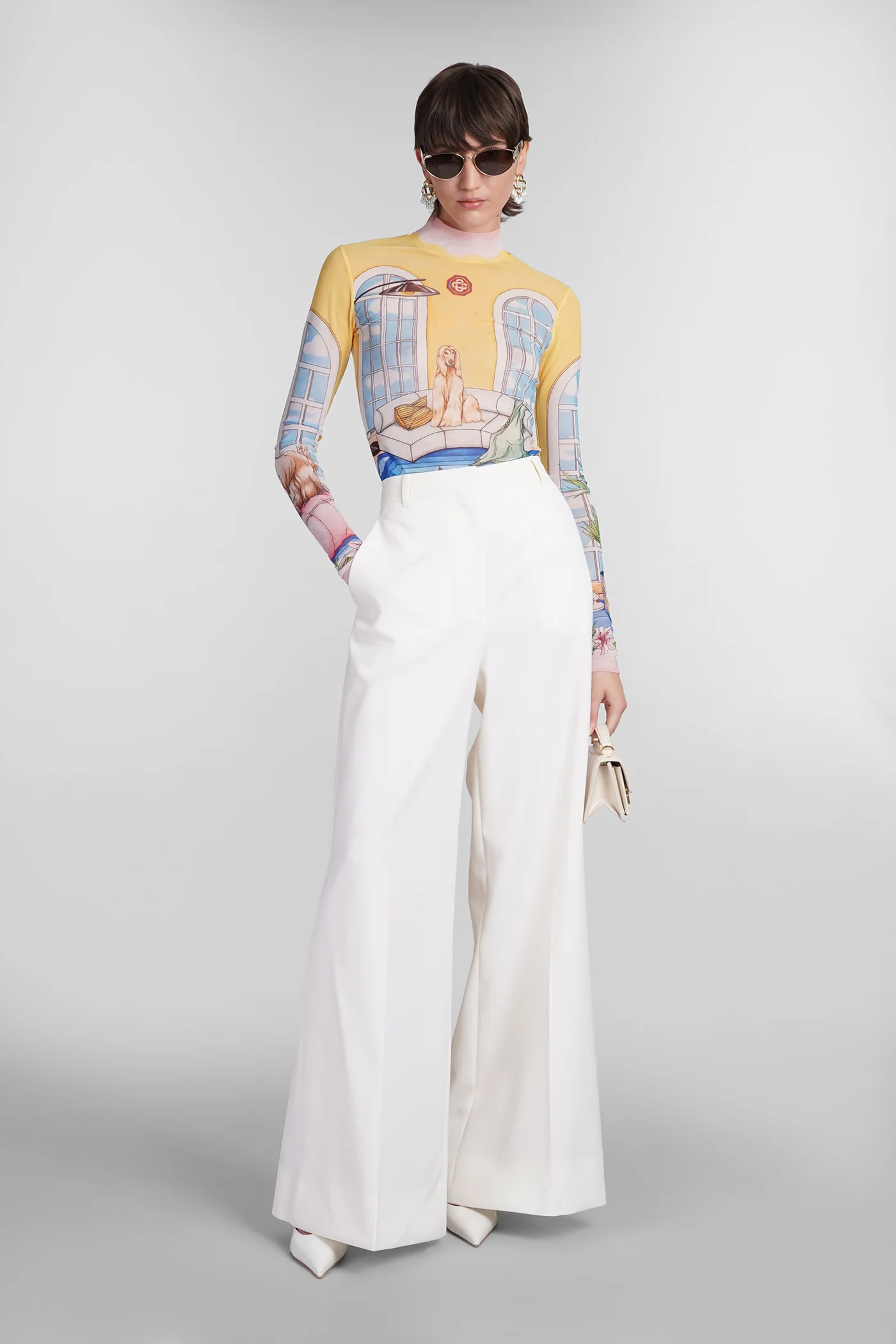 Topwear in multicolor polyester - Image 2
