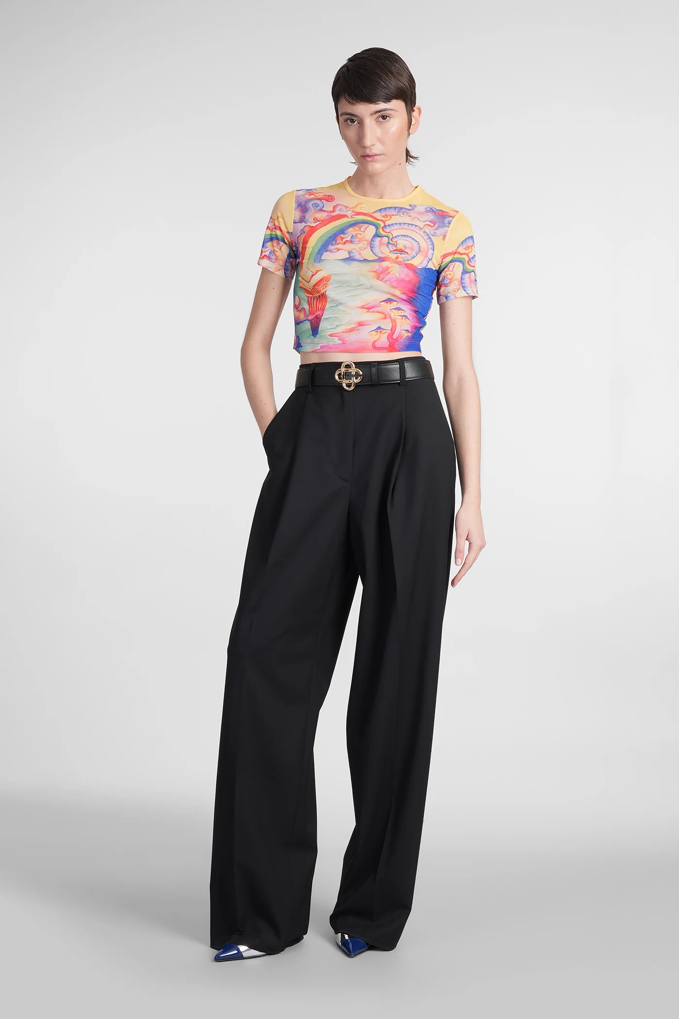 Topwear in multicolor polyester - Image 2