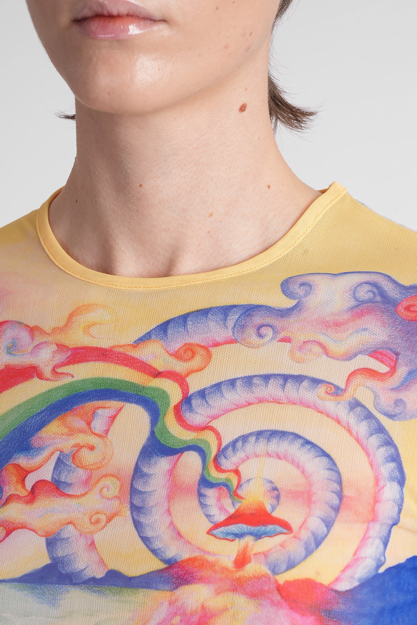 Topwear in multicolor polyester - Image 5