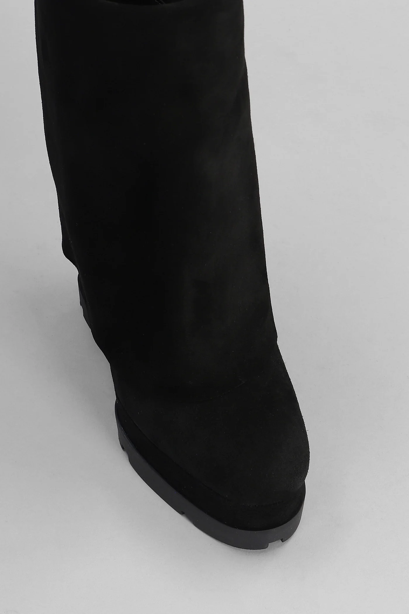 Nancy High heels boots in black suede - Image 5