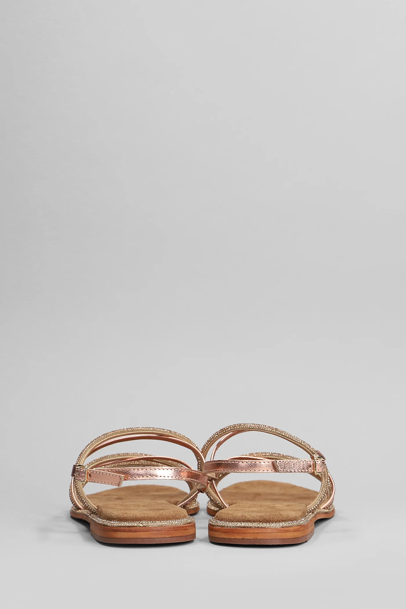 Flats in bronze glitter - Image 4