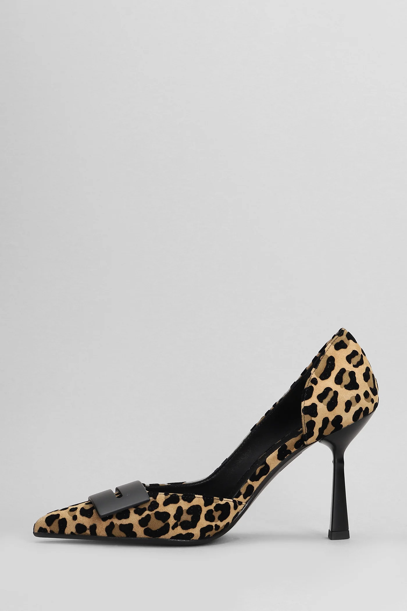 Pumps in Animalier suede - Image 3