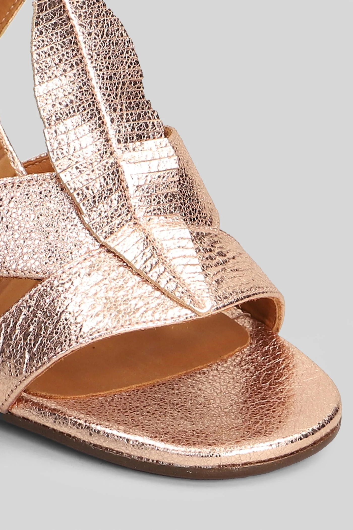 Balia Sandals in copper leather - Image 5