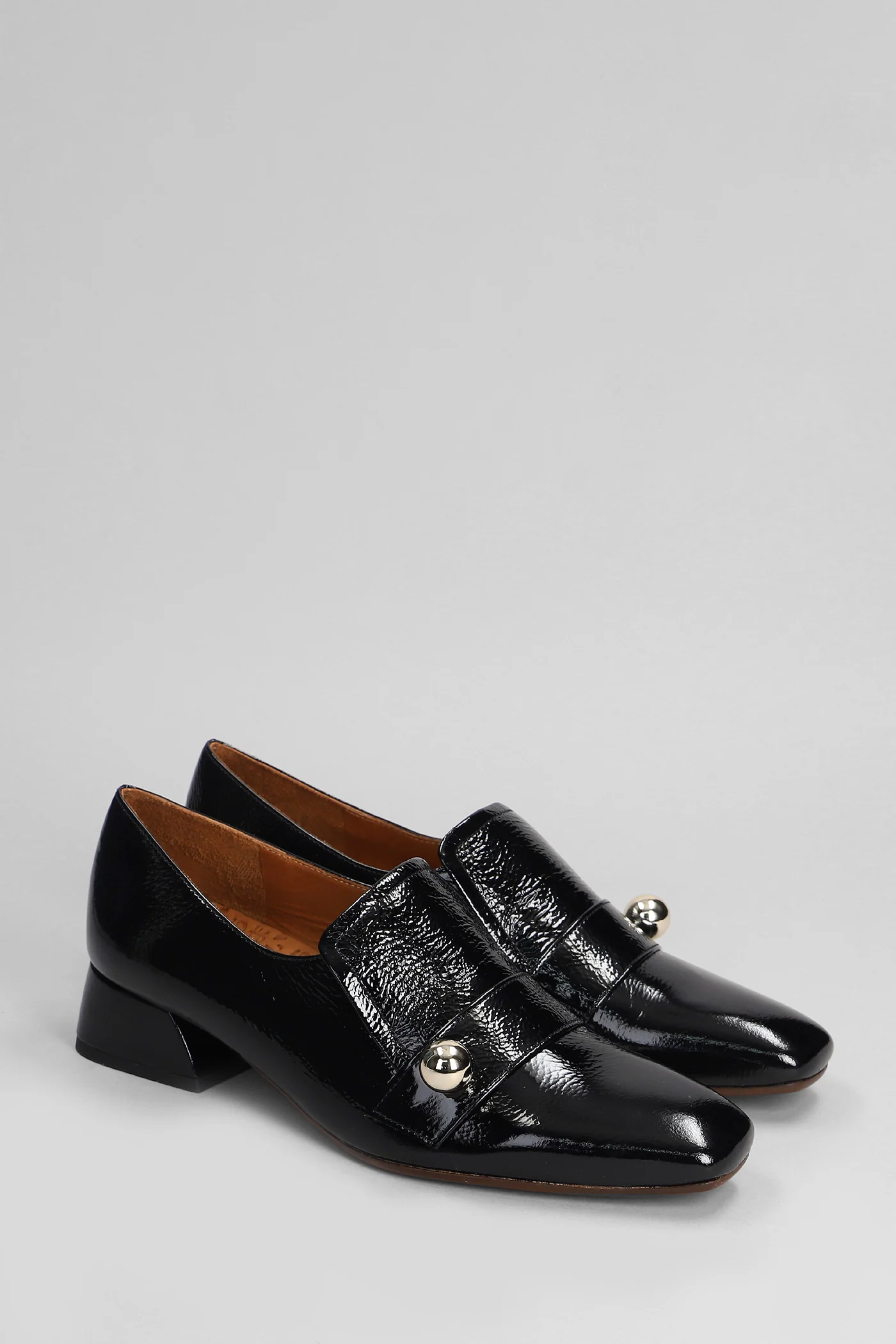 Hellin Loafers in black leather - Image 2