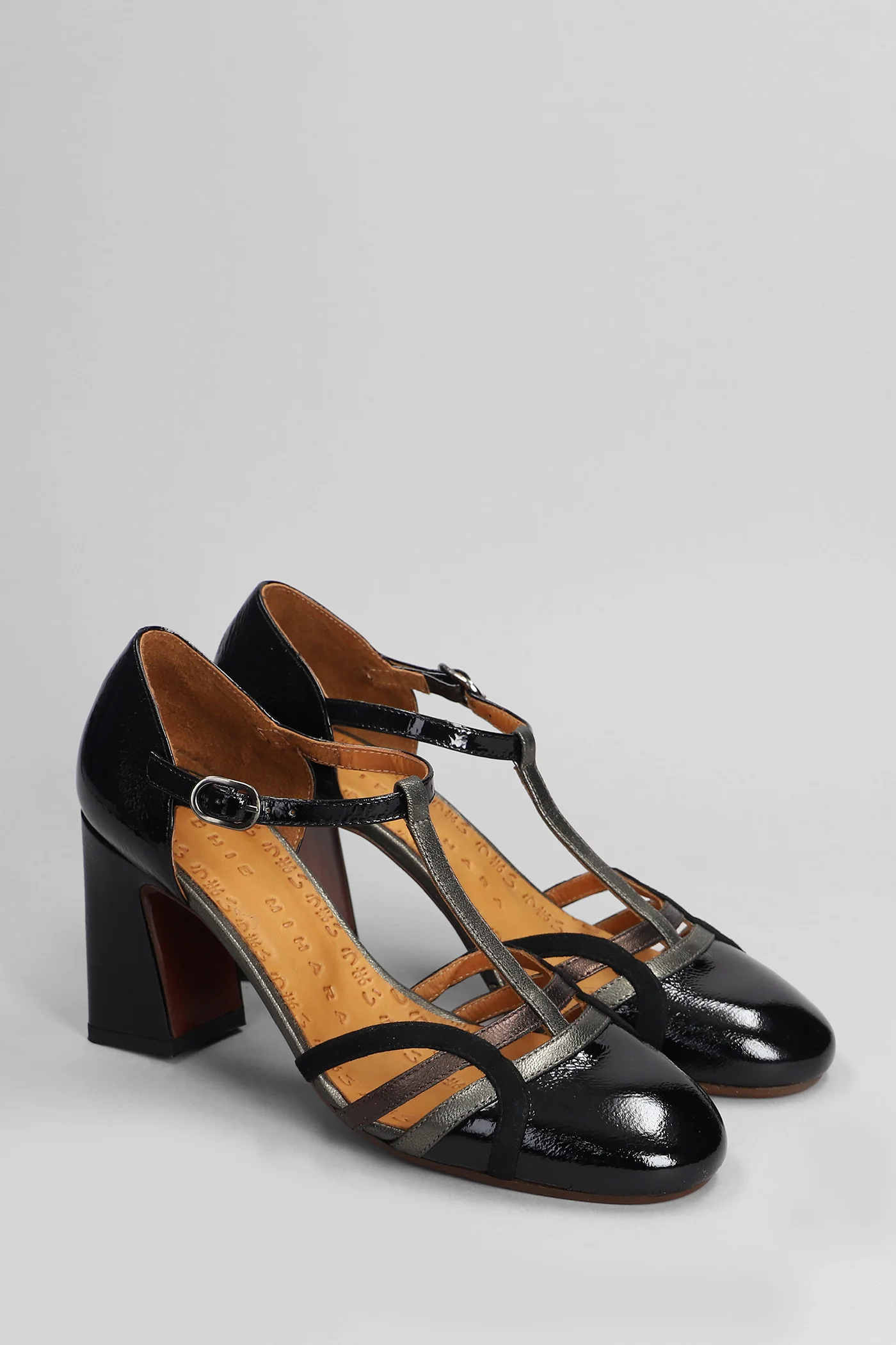 Mizan Pumps in black leather - Image 2