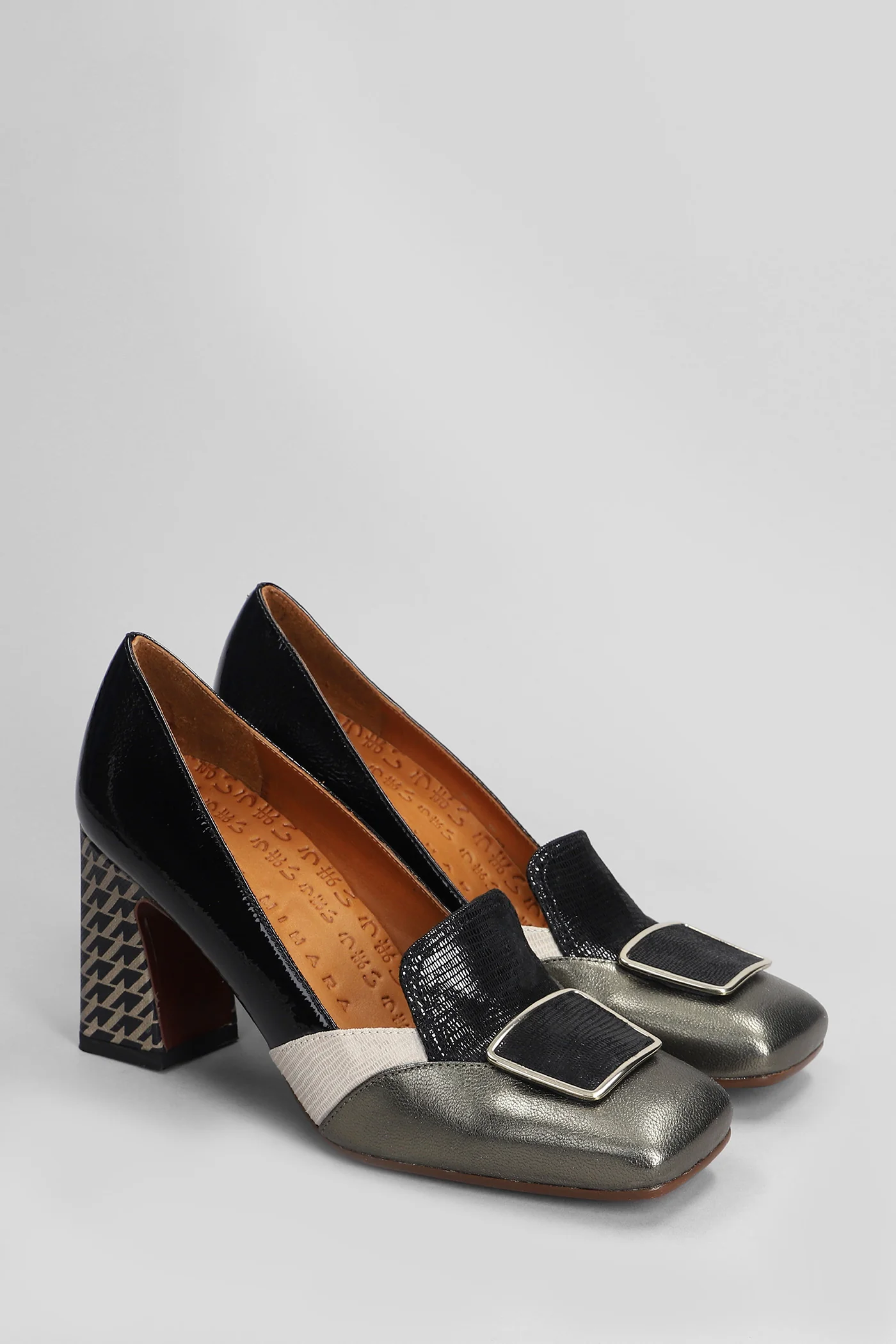 Ohico 45 Pumps in black leather - Image 2