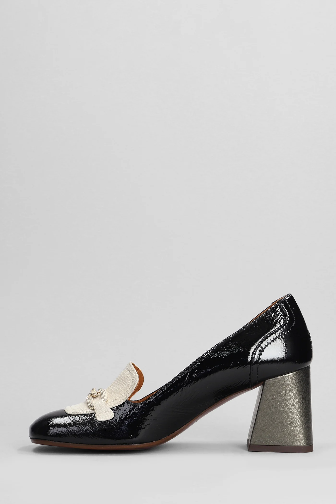 Sotel Pumps in black leather - Image 3