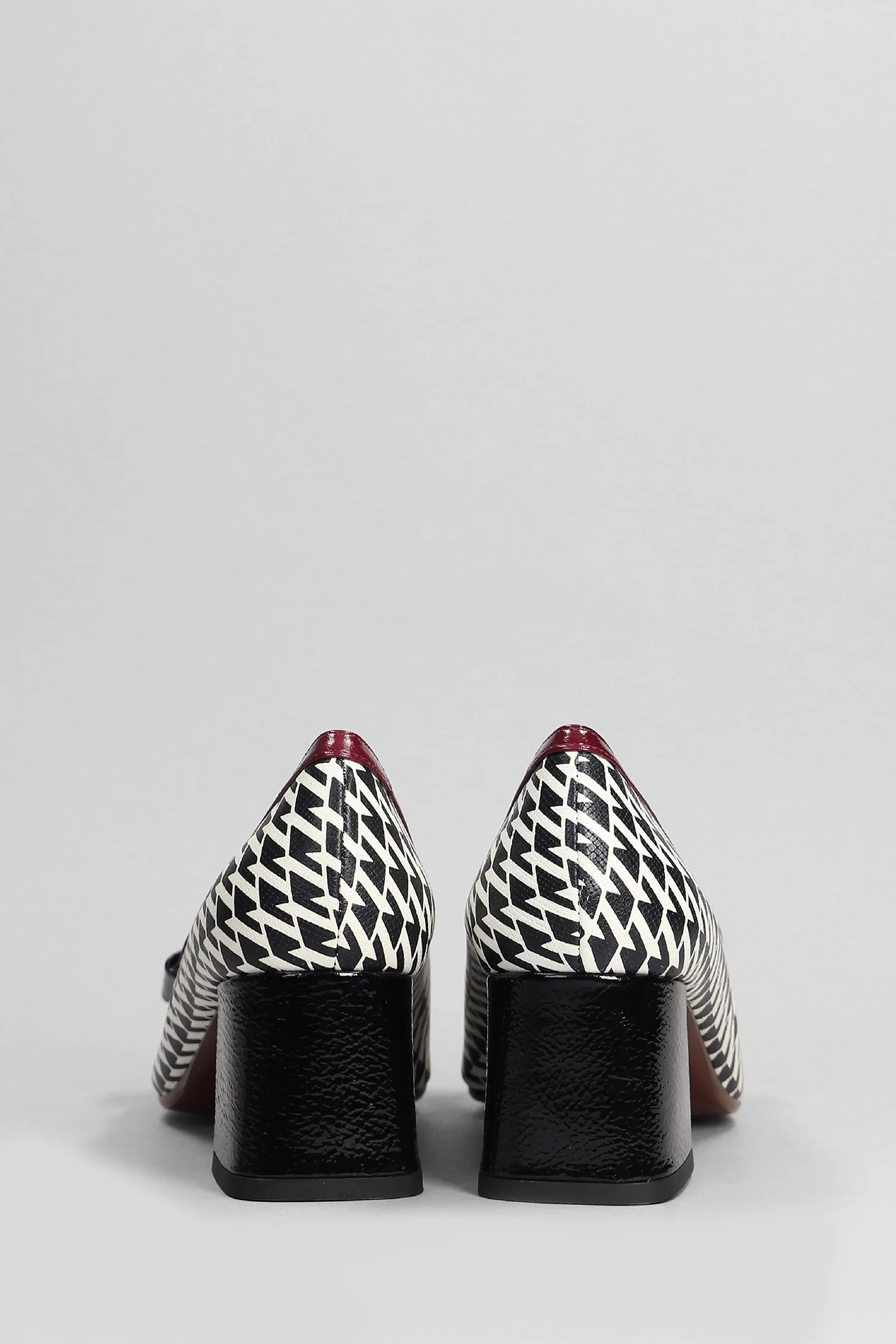 Vylano Pumps in black leather - Image 4