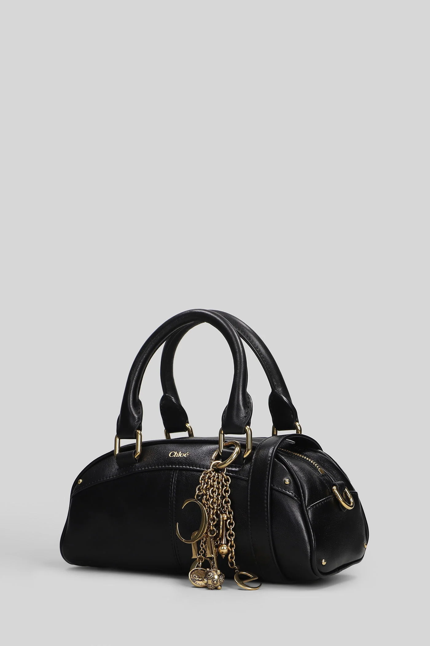 Bowling small bag Shoulder bag in black leather - Image 2
