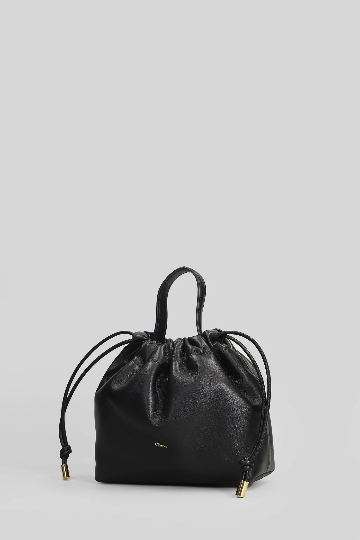 Chloe icons Shoulder bag in black leather - Image 2