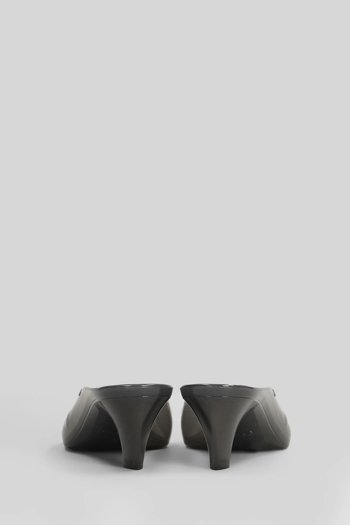 Chloe jelli Slipper-Mule in grey PVC - Image 4