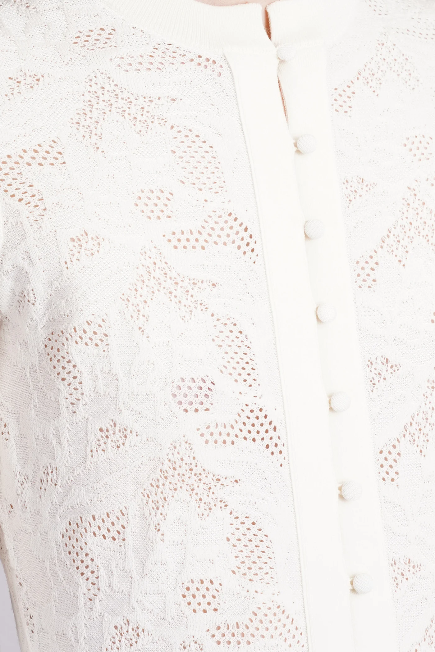 Dress woman in white wool - Image 5