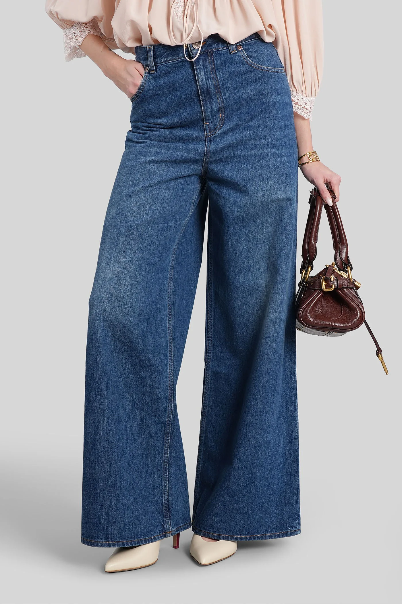 Jeans in blue denim - Image 36