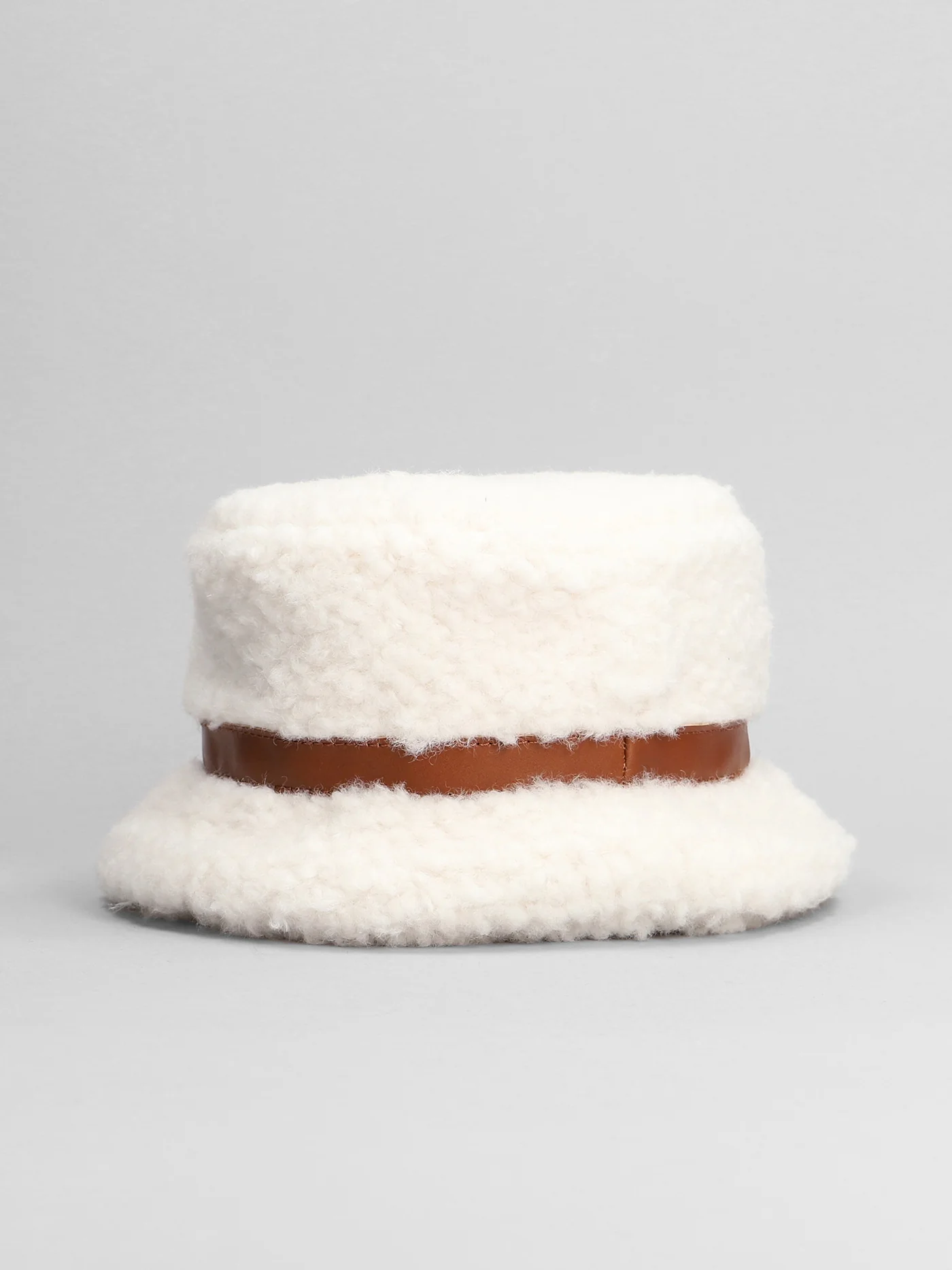 Hats in beige polyester - Image 3