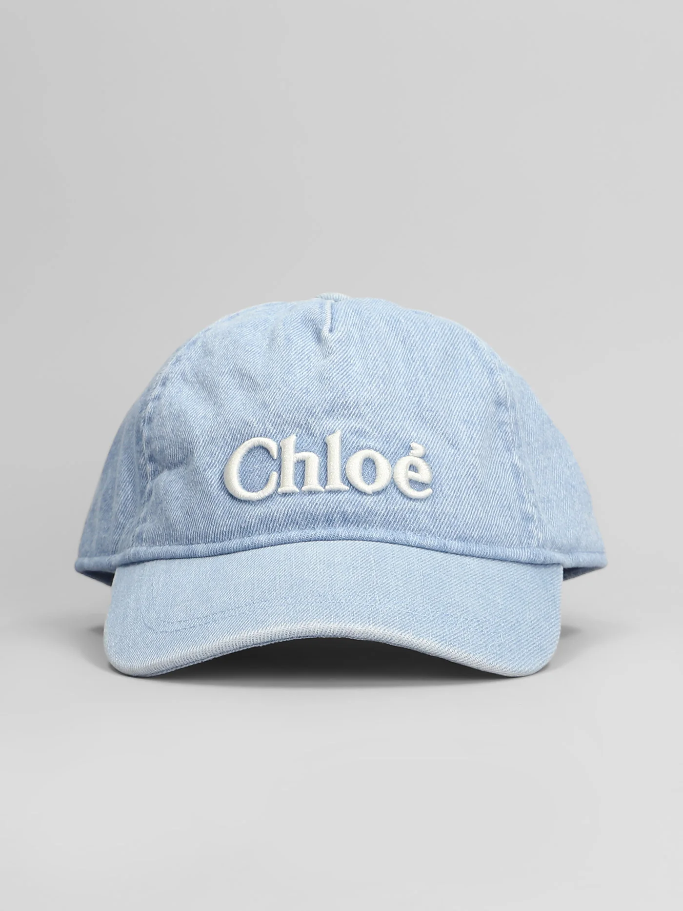 Hats in blue cotton