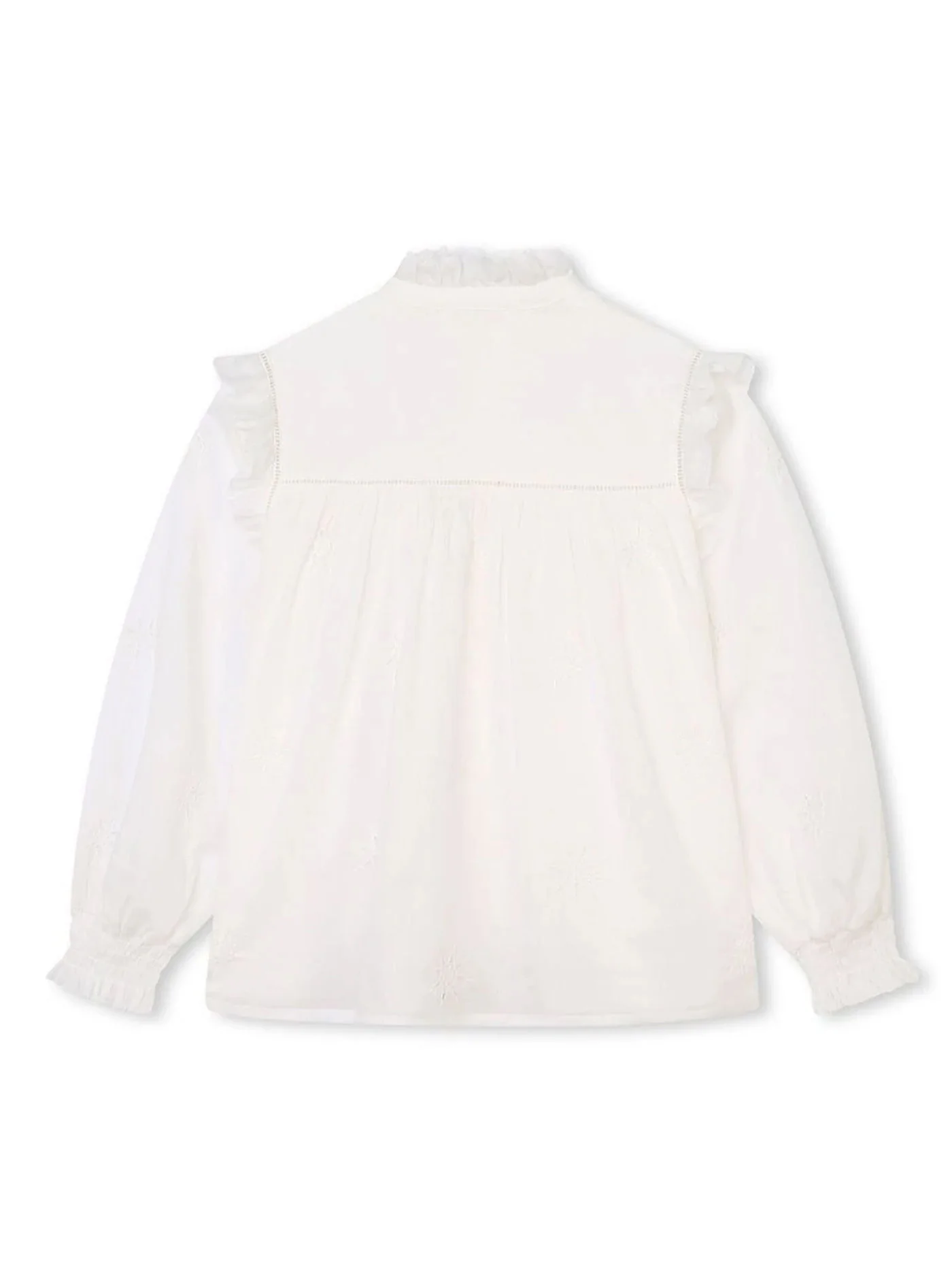 Shirt in white cotton - Image 2