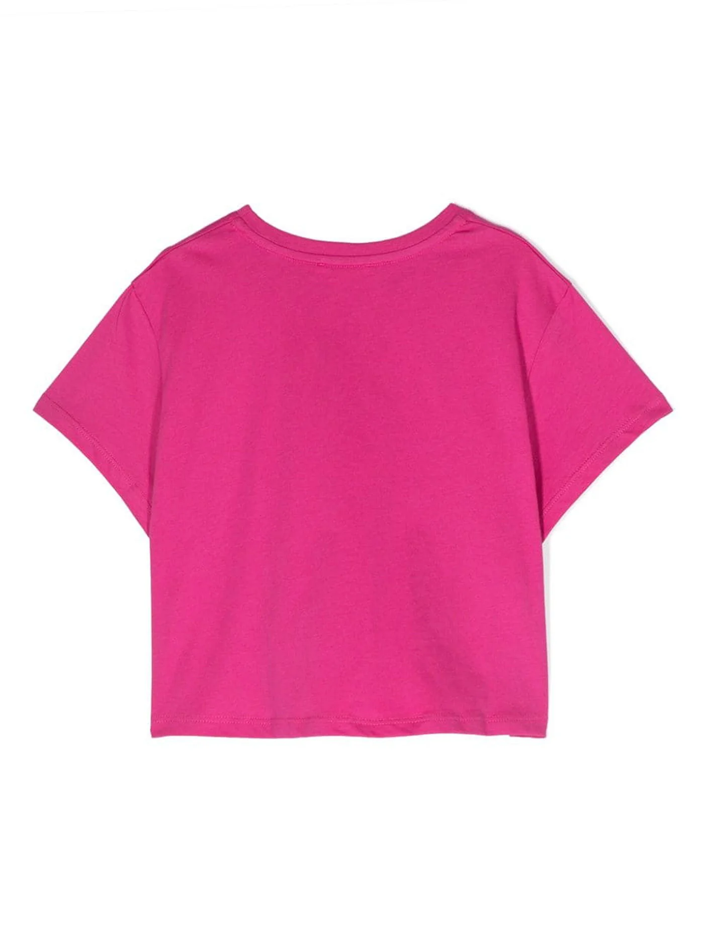 T-Shirt in fuxia cotton - Image 2