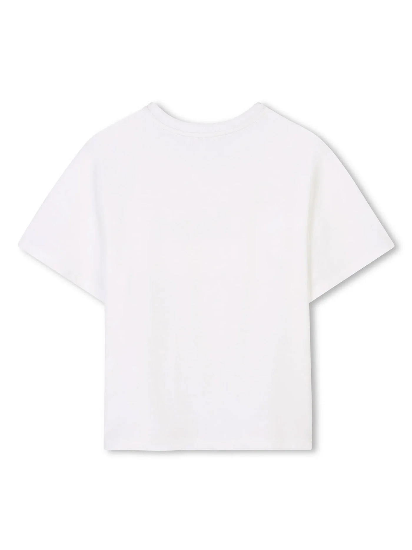 T-Shirt in white cotton - Image 2