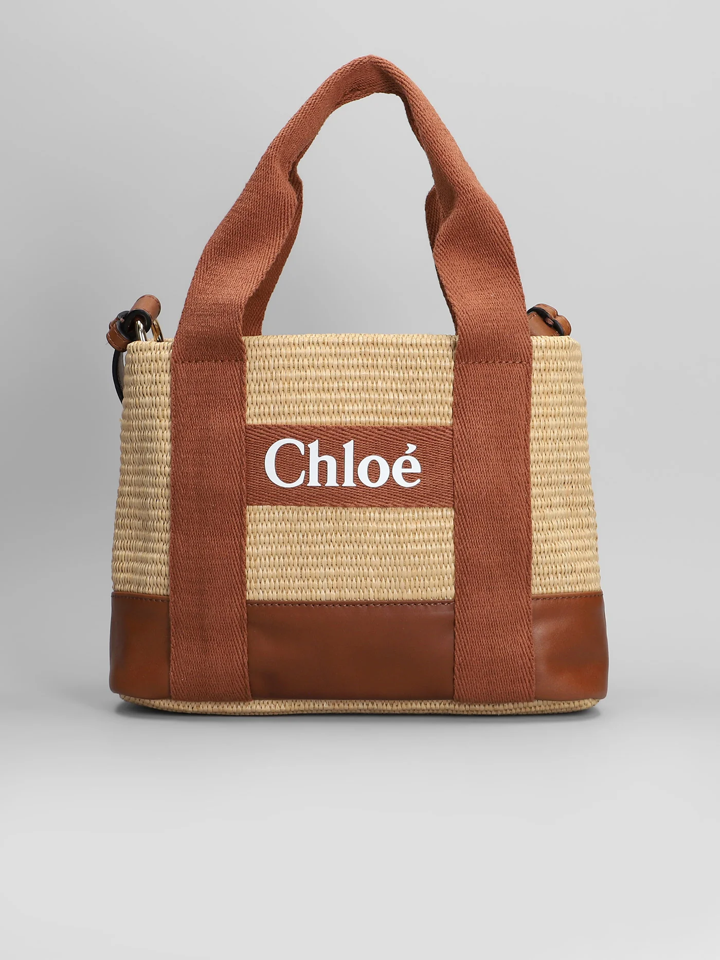 Tote in beige cotton