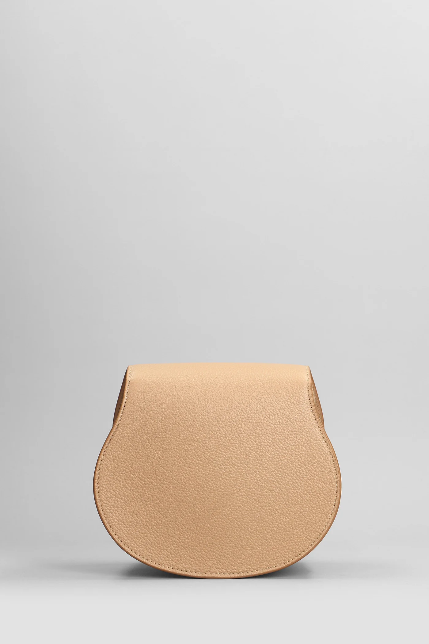 Mercie Shoulder bag in beige leather - Image 4