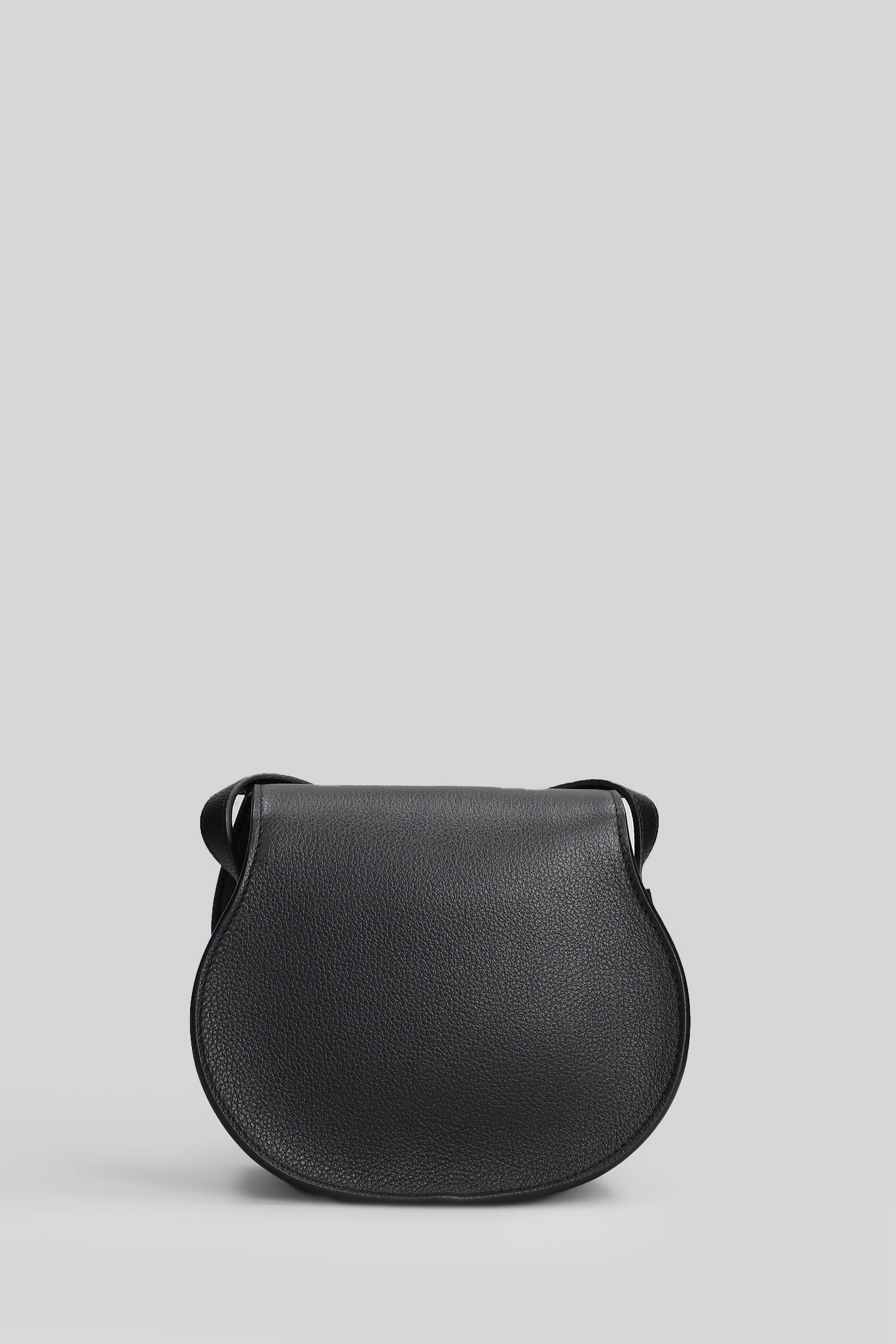 Mercie small Shoulder bag in black leather - Image 3