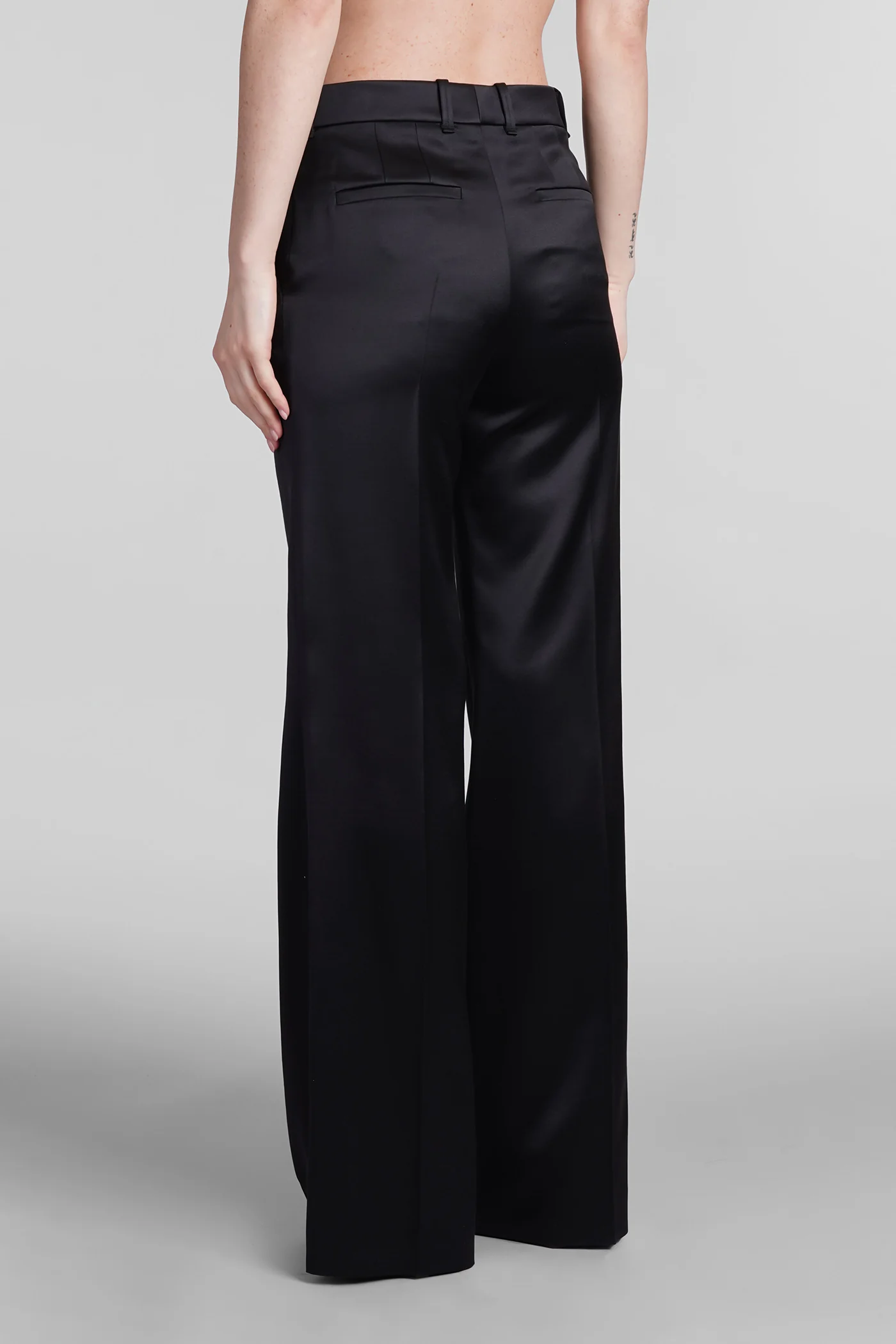 Pants in black wool - Image 3