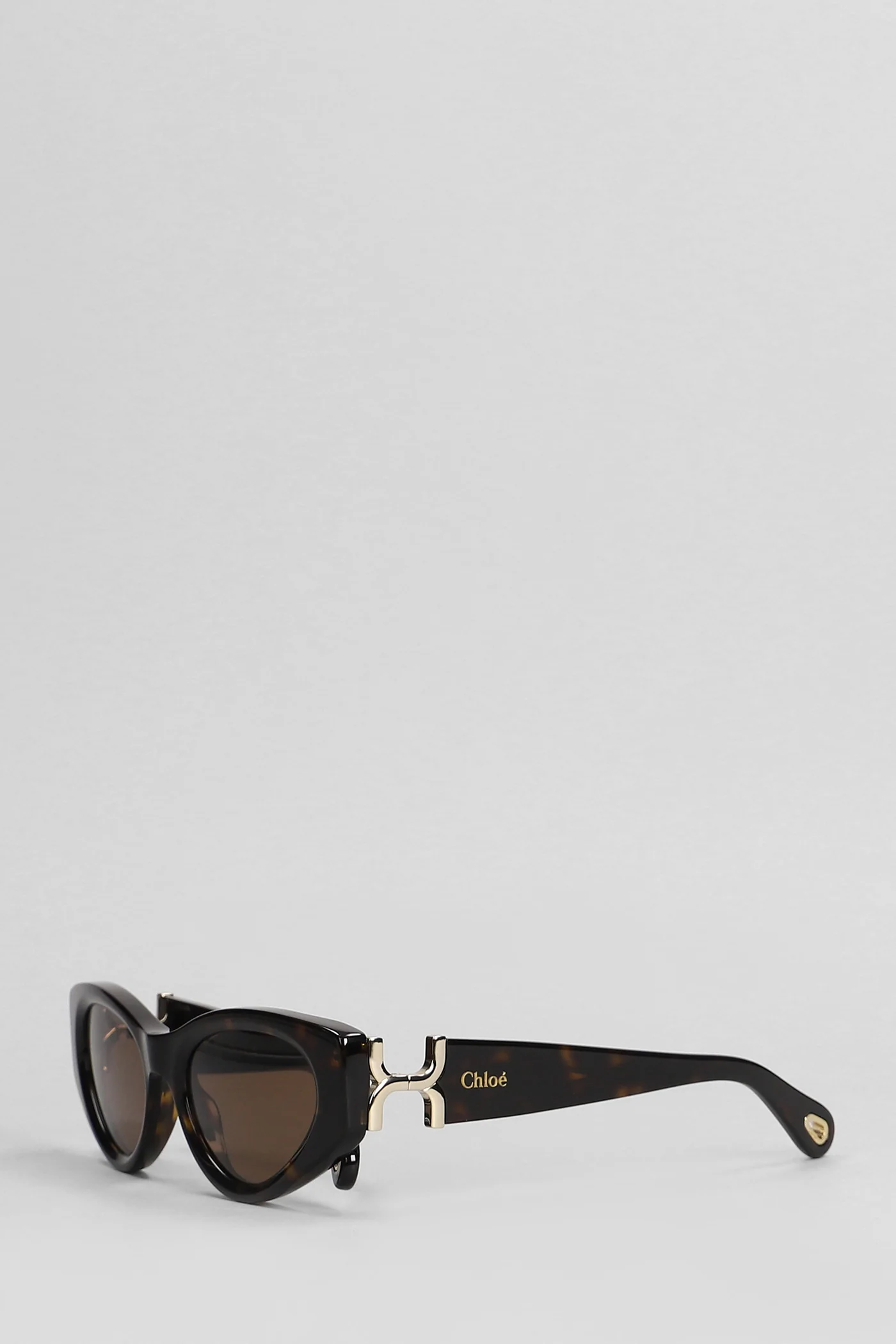 Sunglasses in brown acetate - Image 4