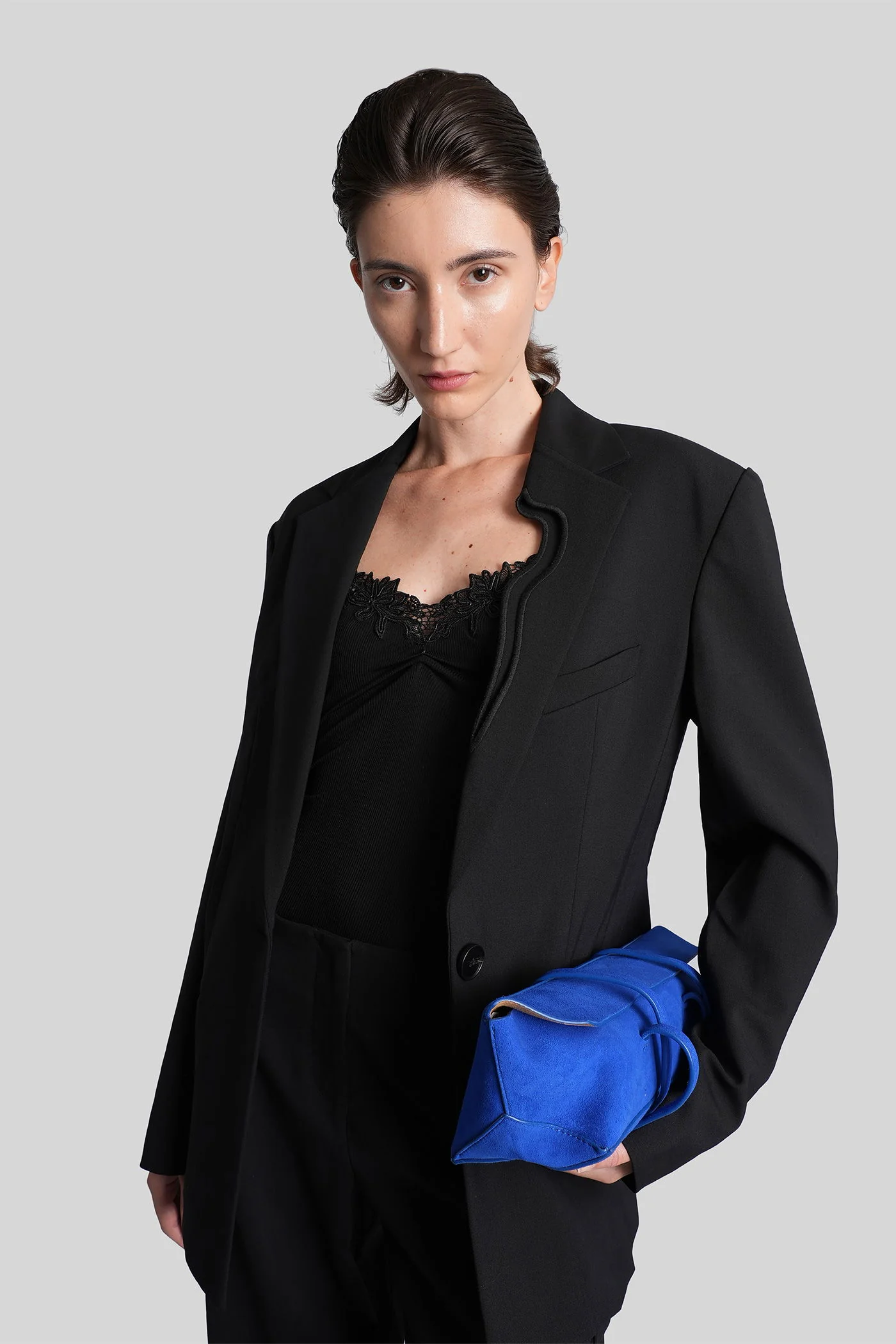 Body in black viscose - Image 2
