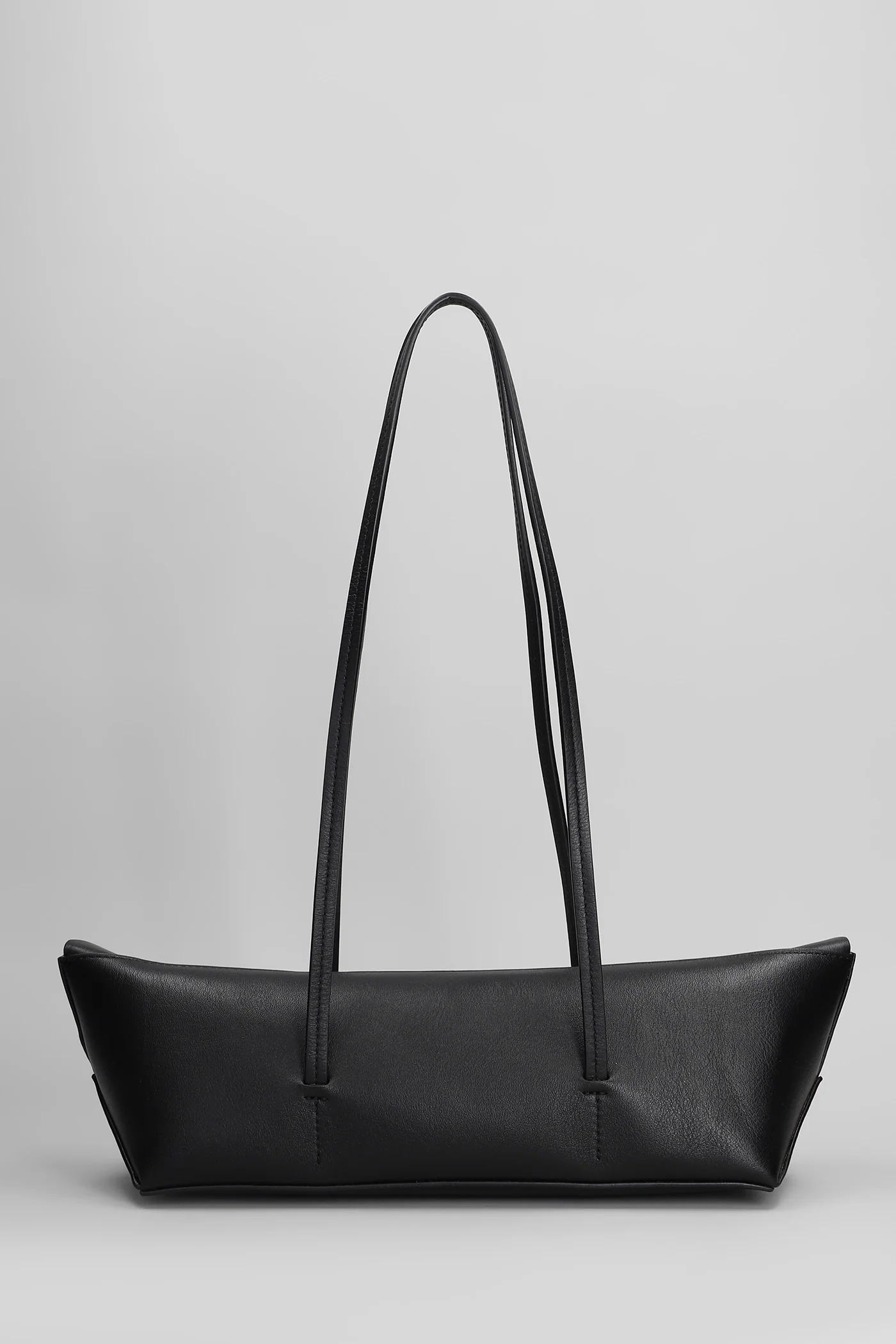 Gondola mini Shoulder bag in black leather - Image 3