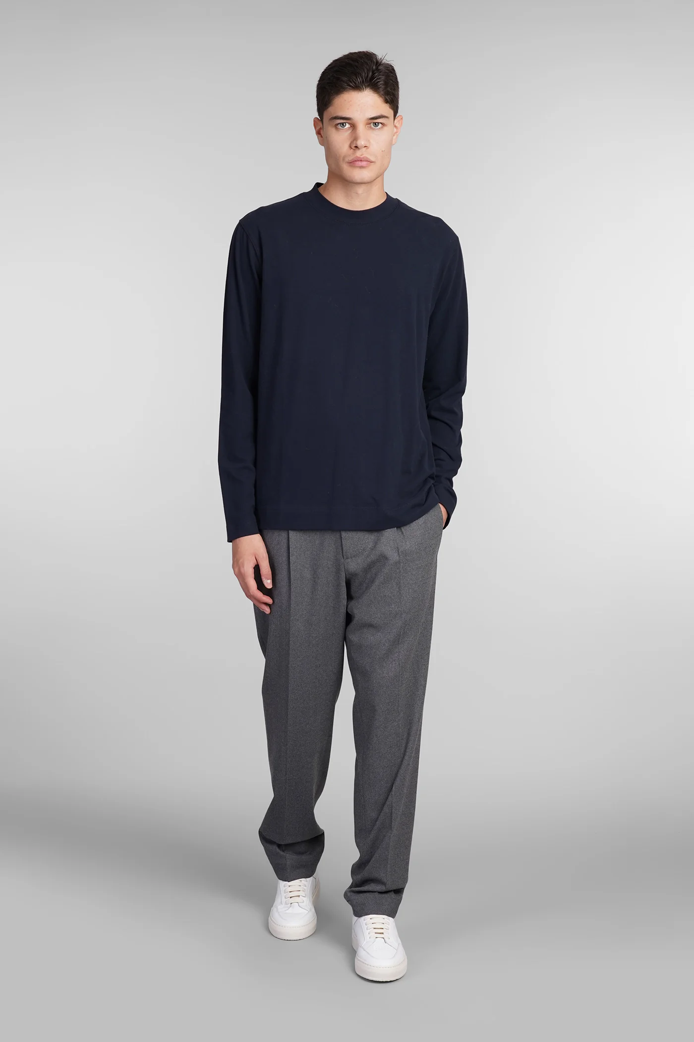 T-Shirt in blue cotton - Image 2