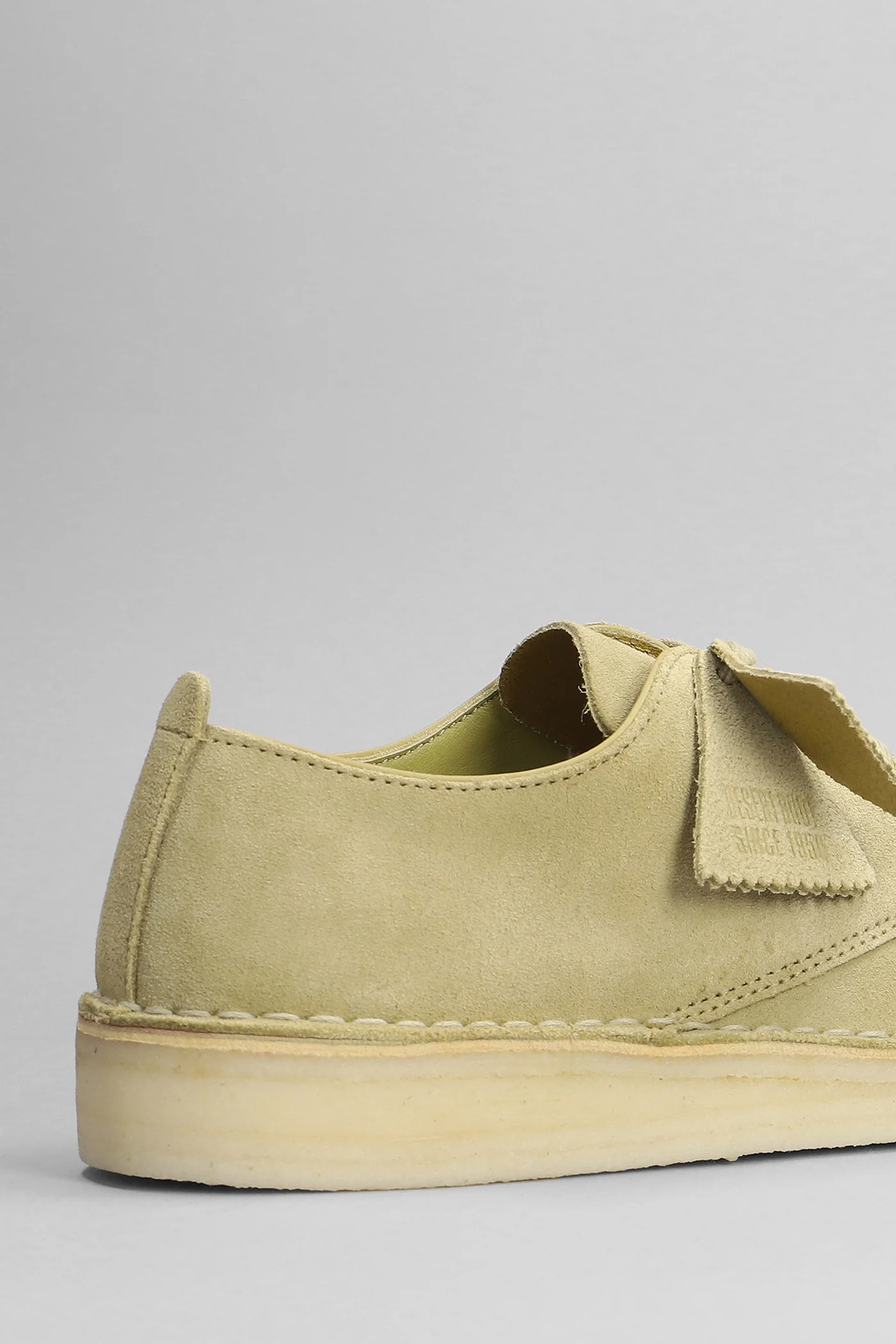 Coal London Lace up shoes in khaki suede - Image 5