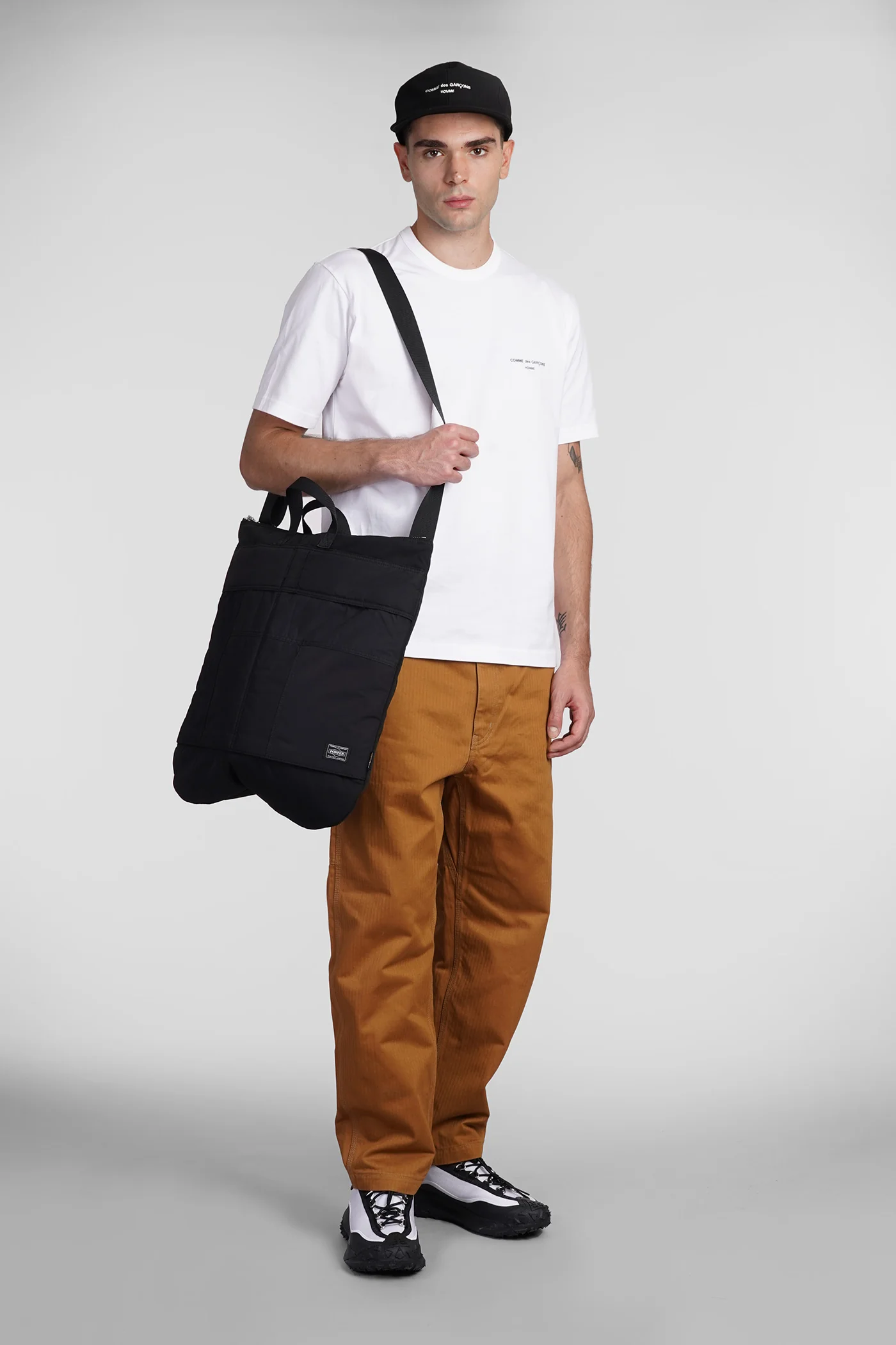 Pants in Camel cotton - Image 2