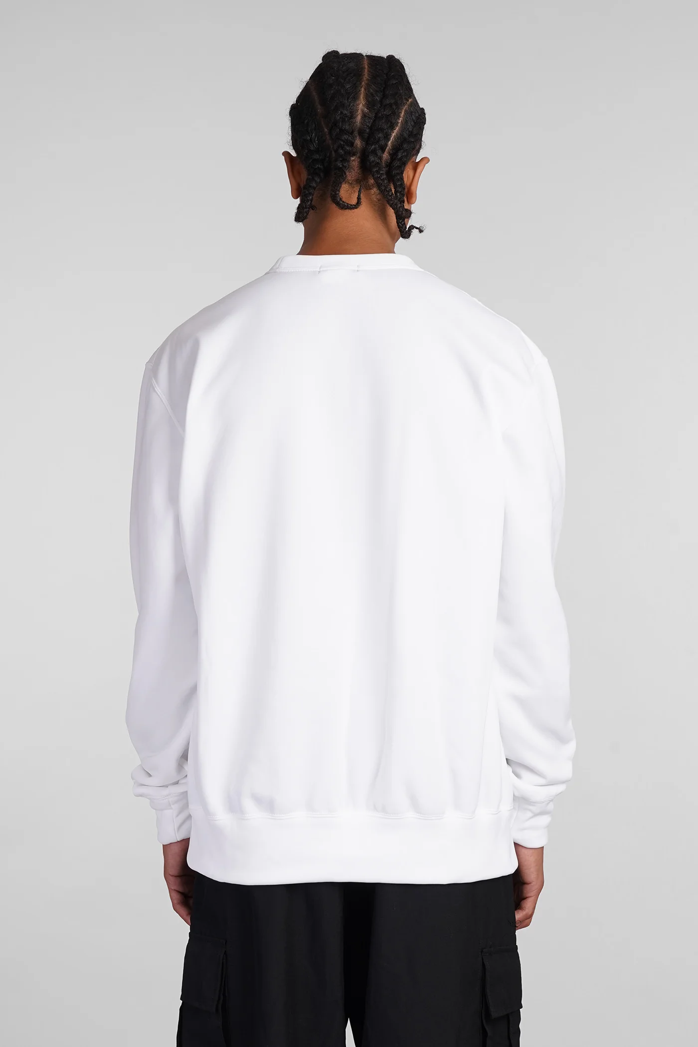 Sweatshirt in white polyester - Image 3
