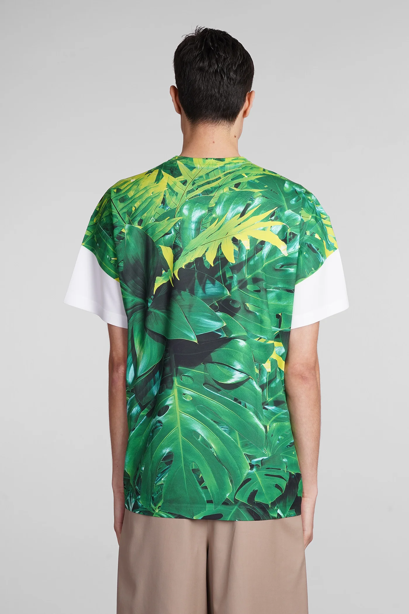 T-Shirt in green polyester - Image 3