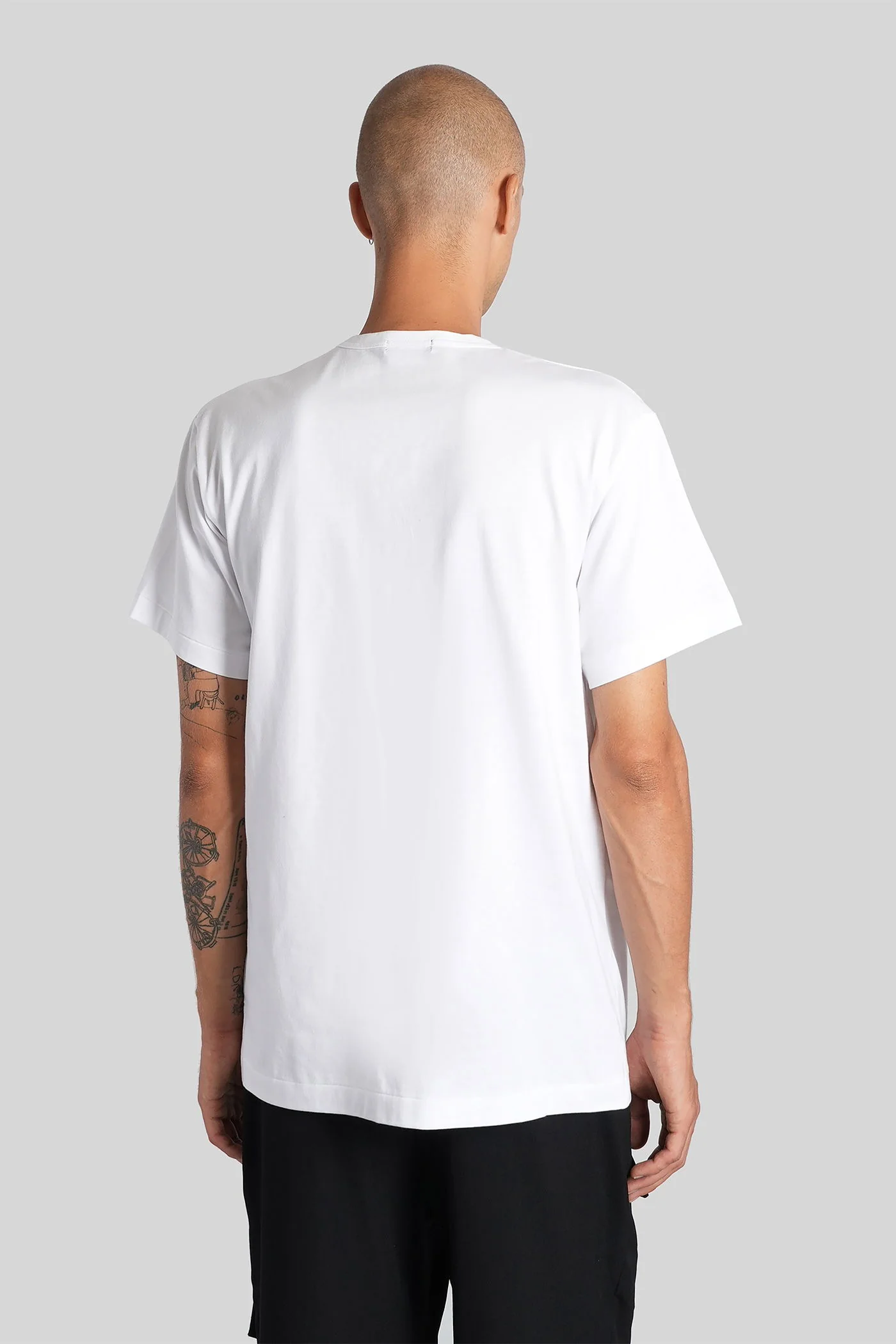 T-Shirt in white cotton - Image 3