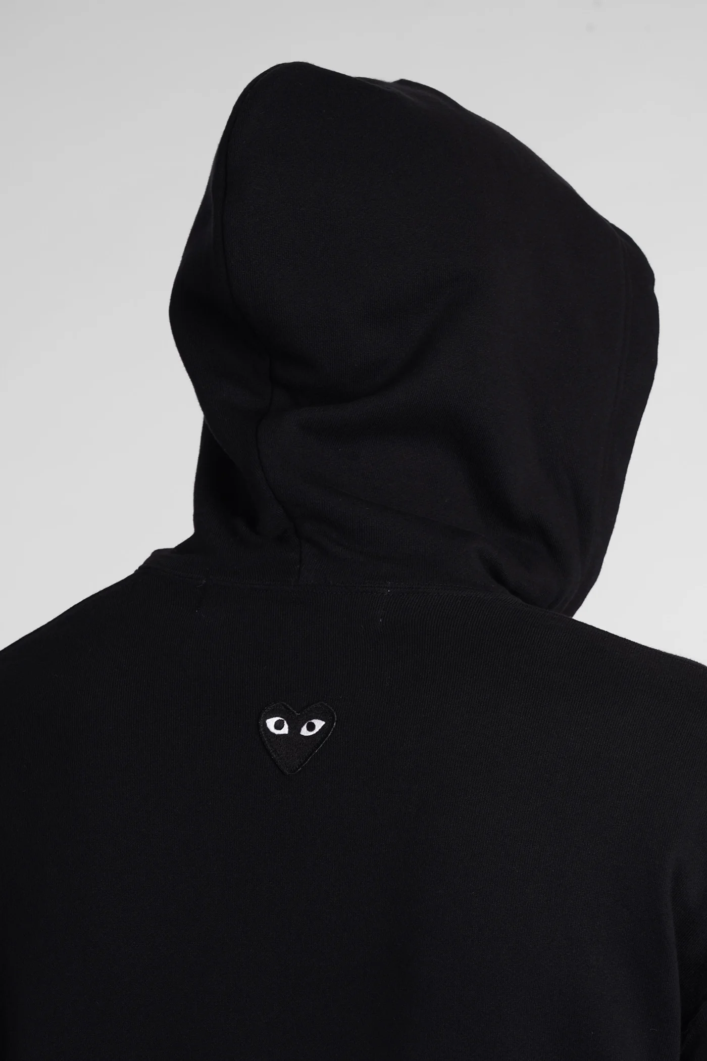 Sweatshirt in black cotton - Image 5